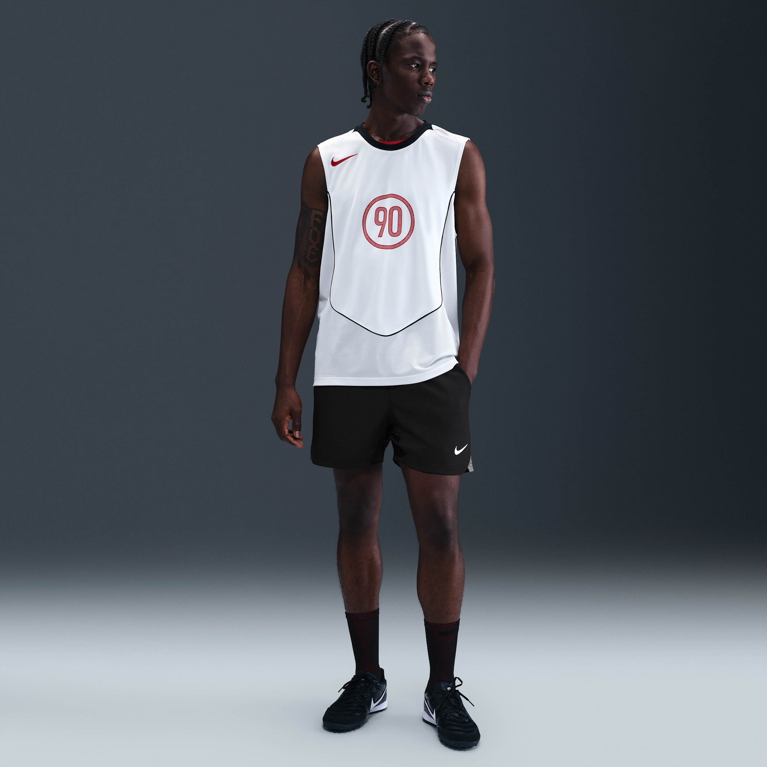 Nike Total 90 Dri-FIT voetbalshorts voor heren Zwart
