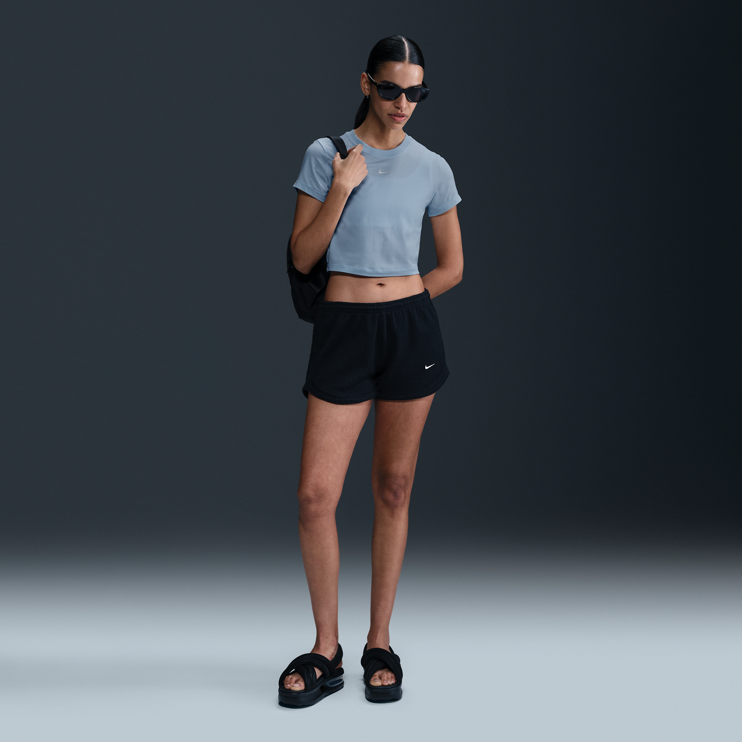 T shirt court Nike Sportswear Chill Knit pour femme - vue 5