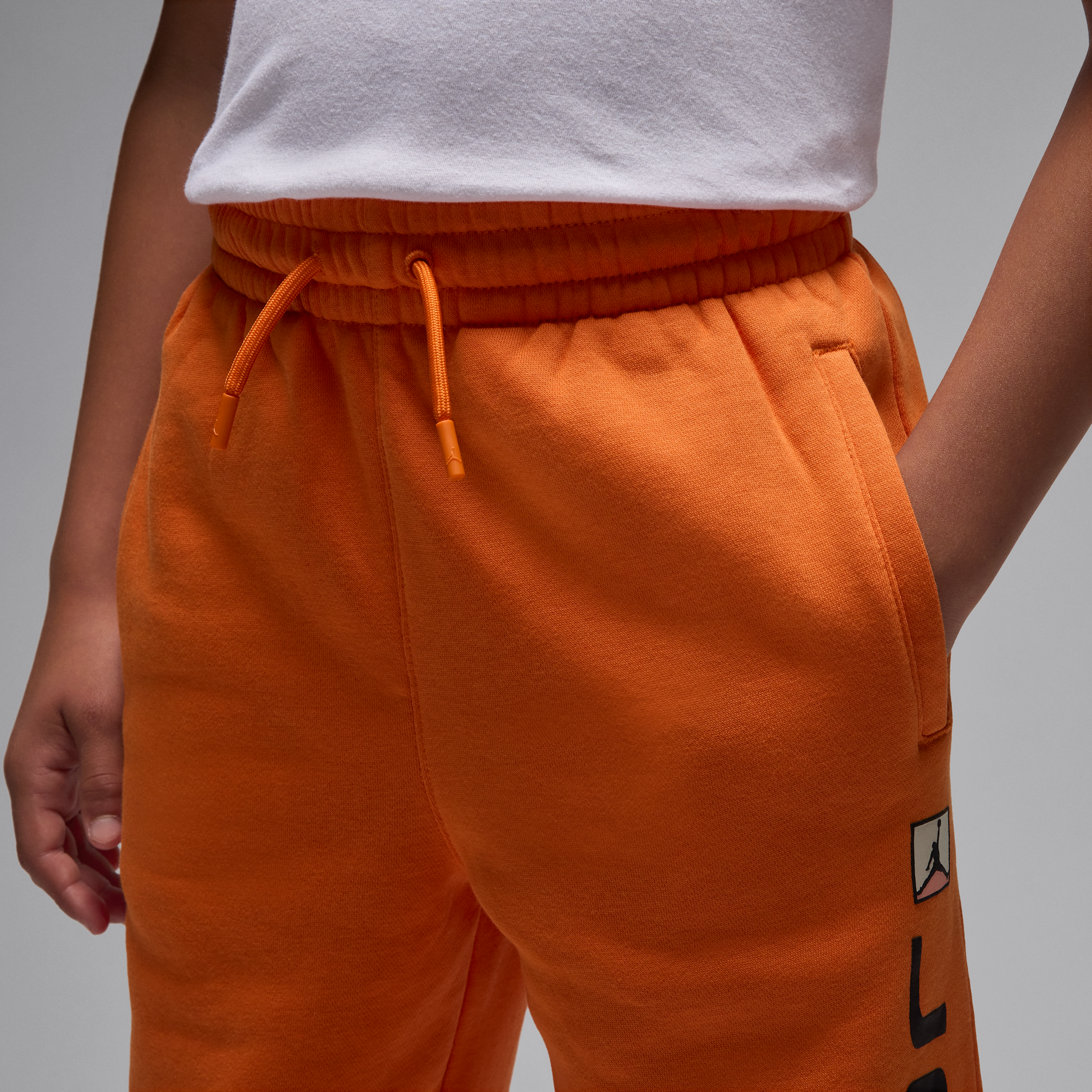 Thumbnail - Jordan Essentials Baseline-Fleecehose (ältere Kinder) - Orange