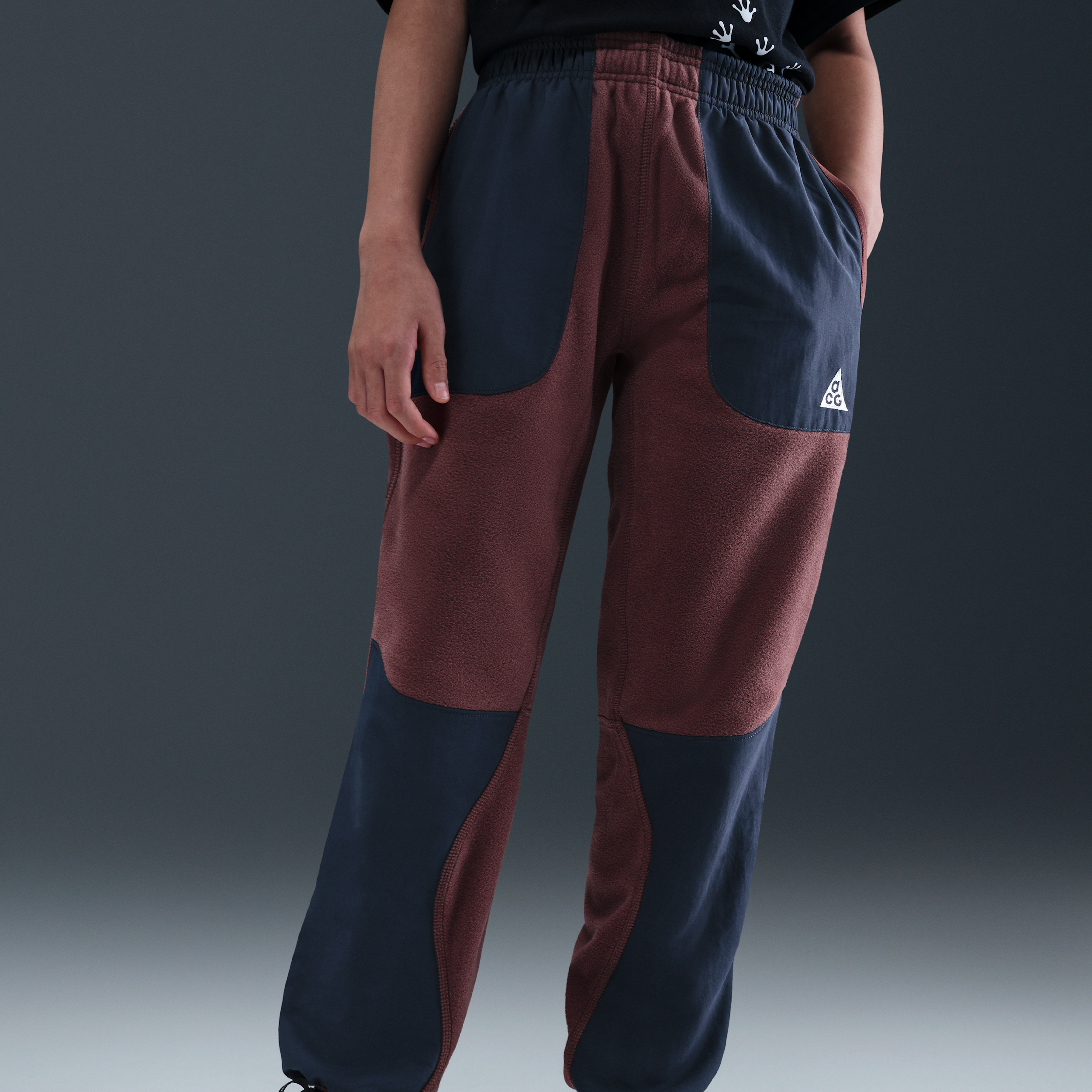 Thumbnail - Nike ACG "Wolf Tree" Polartec® Hose für ältere Kinder - Braun