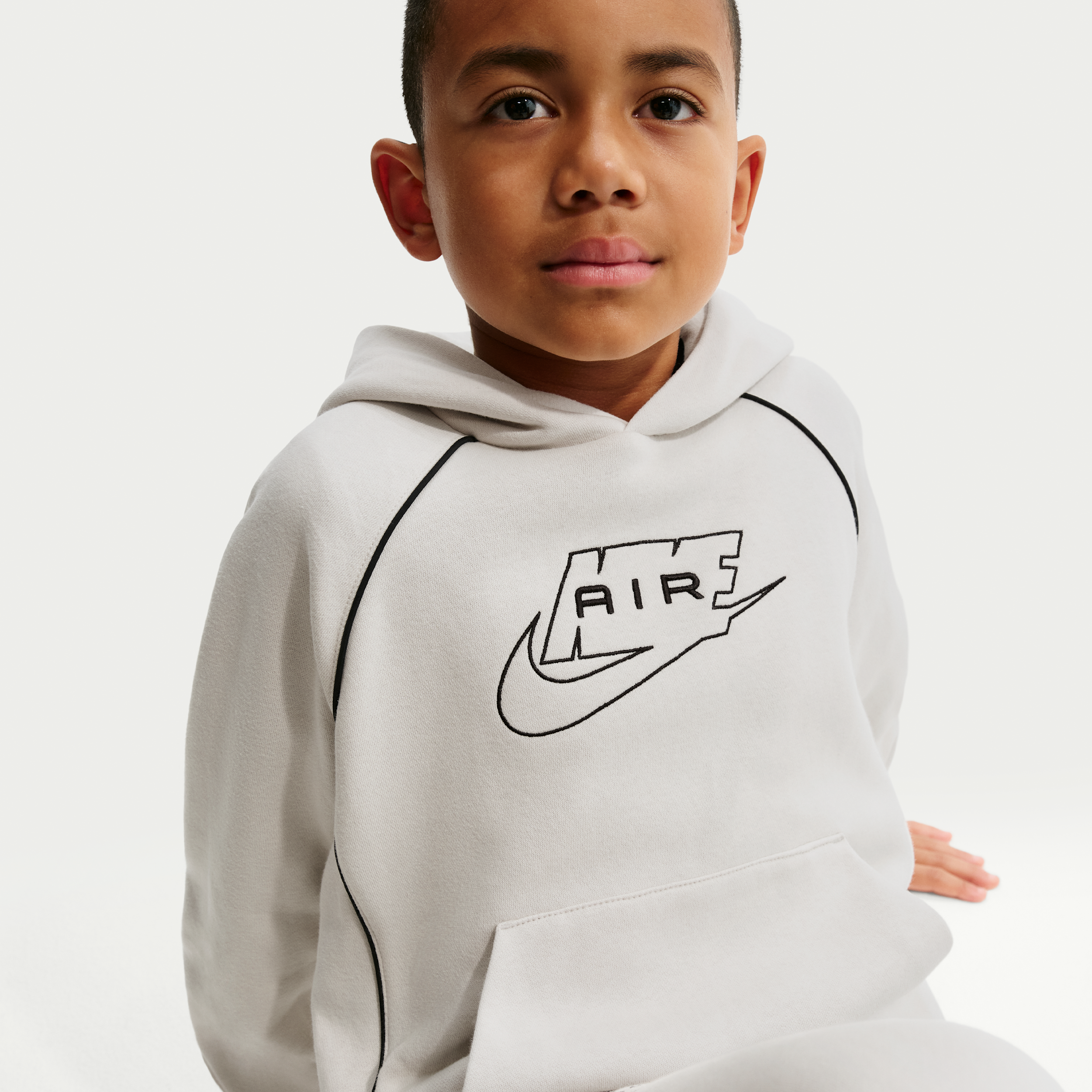 Thumbnail - Nike Air Hoodie für ältere Kinder - Grau