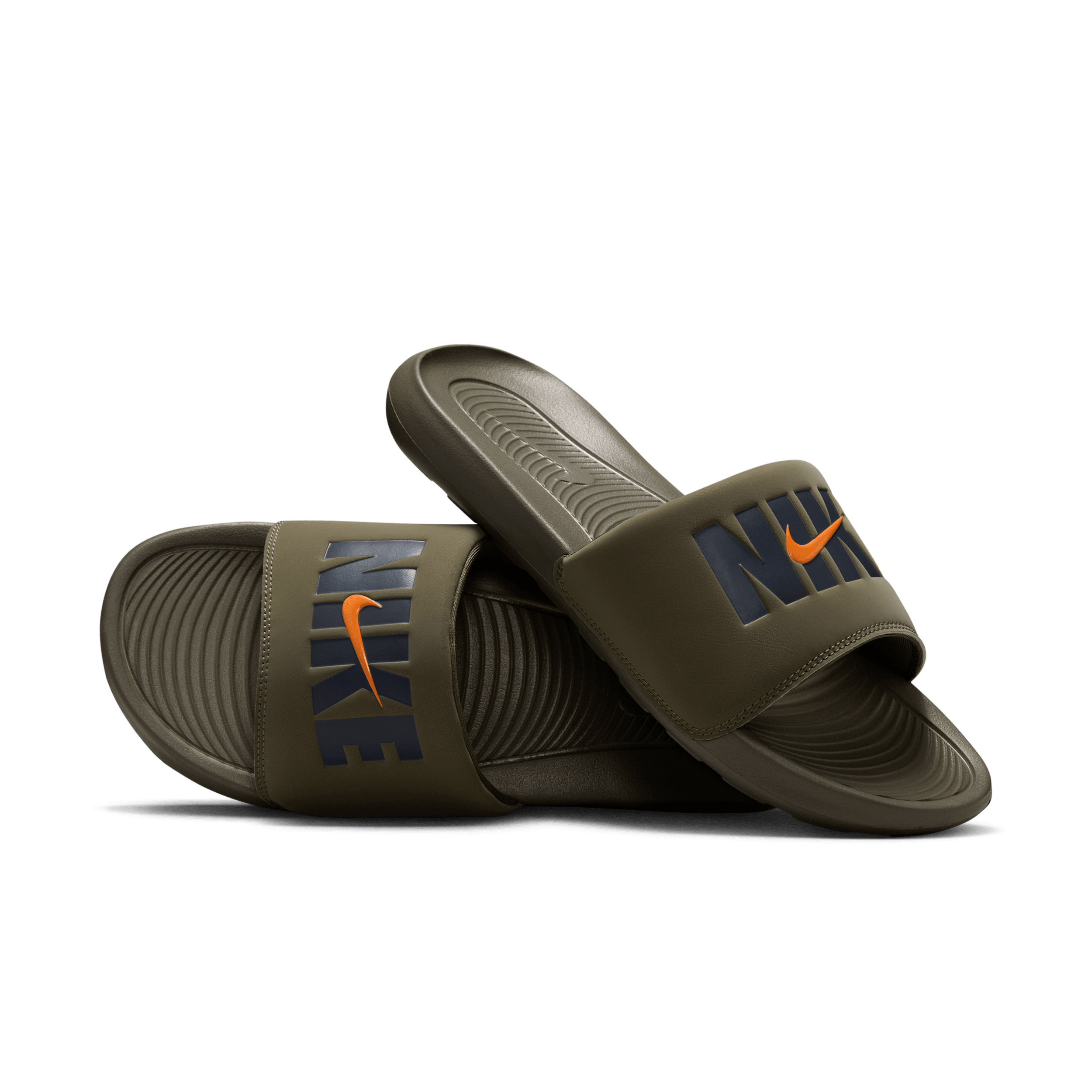 Claquette Nike Victori One SE pour homme - Vert - HQ2124-200