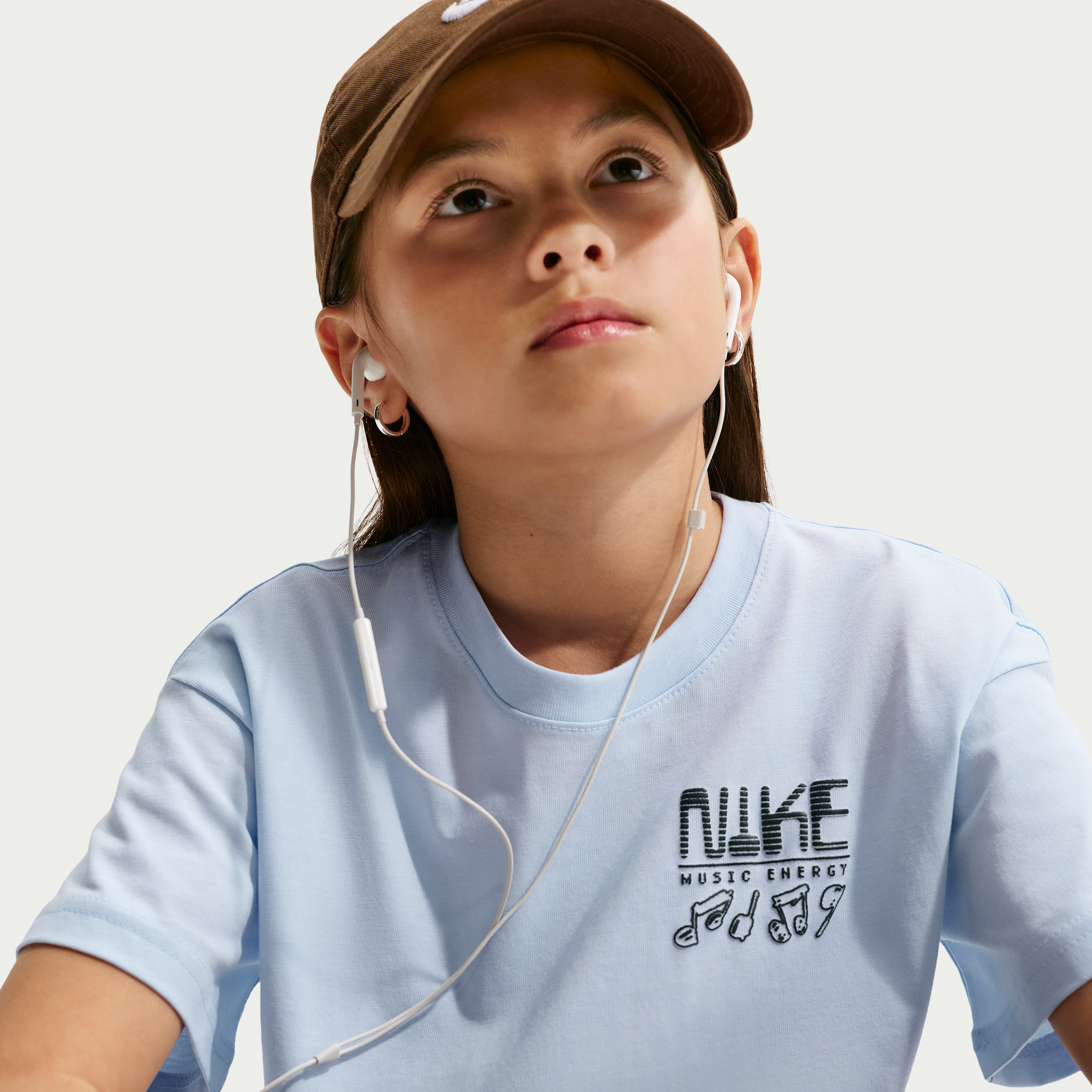 Thumbnail - Nike Swoosh Max90 T-Shirt (ältere Kinder) - Blau