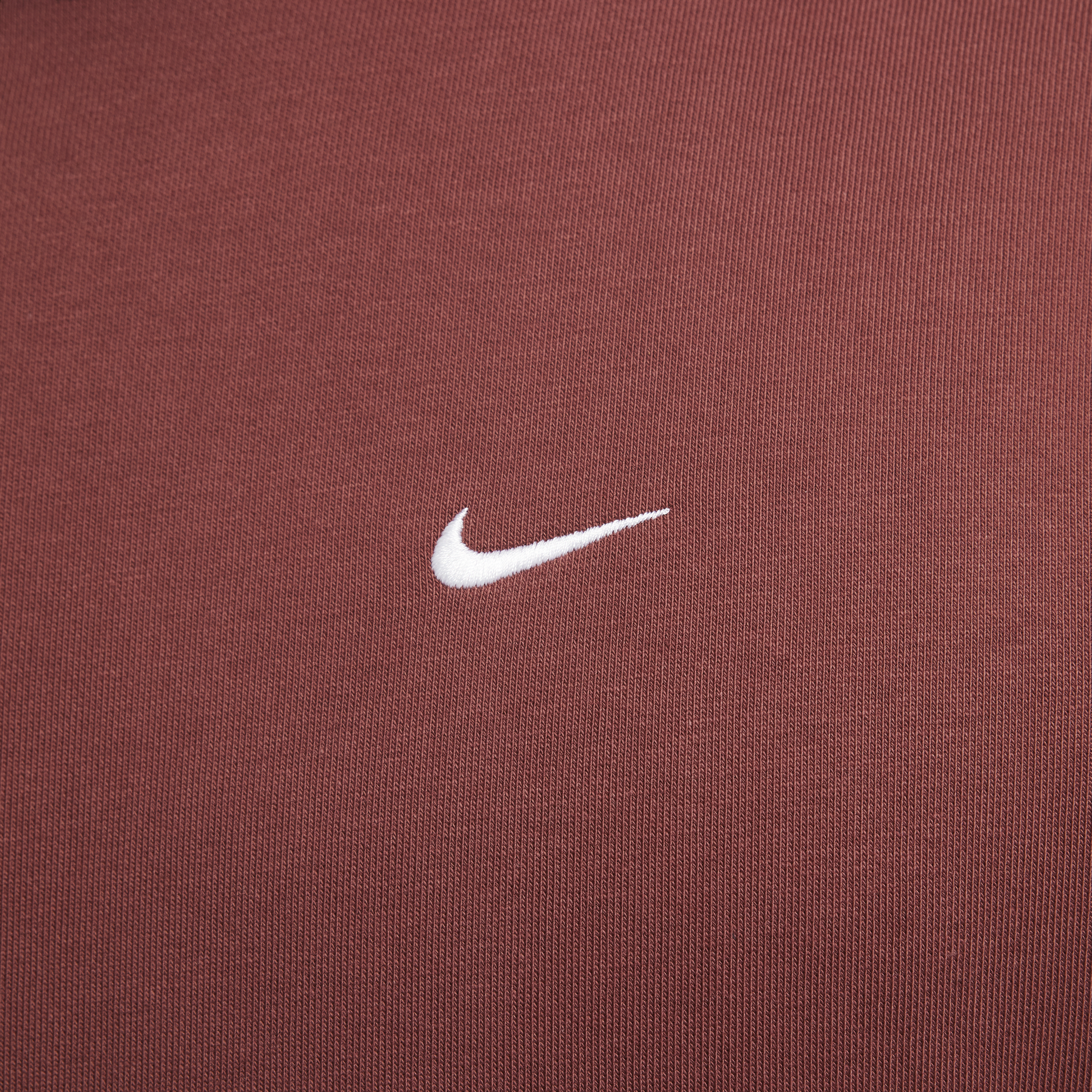 Haut en tissu Fleece Nike Solo Swoosh pour Homme - Marron