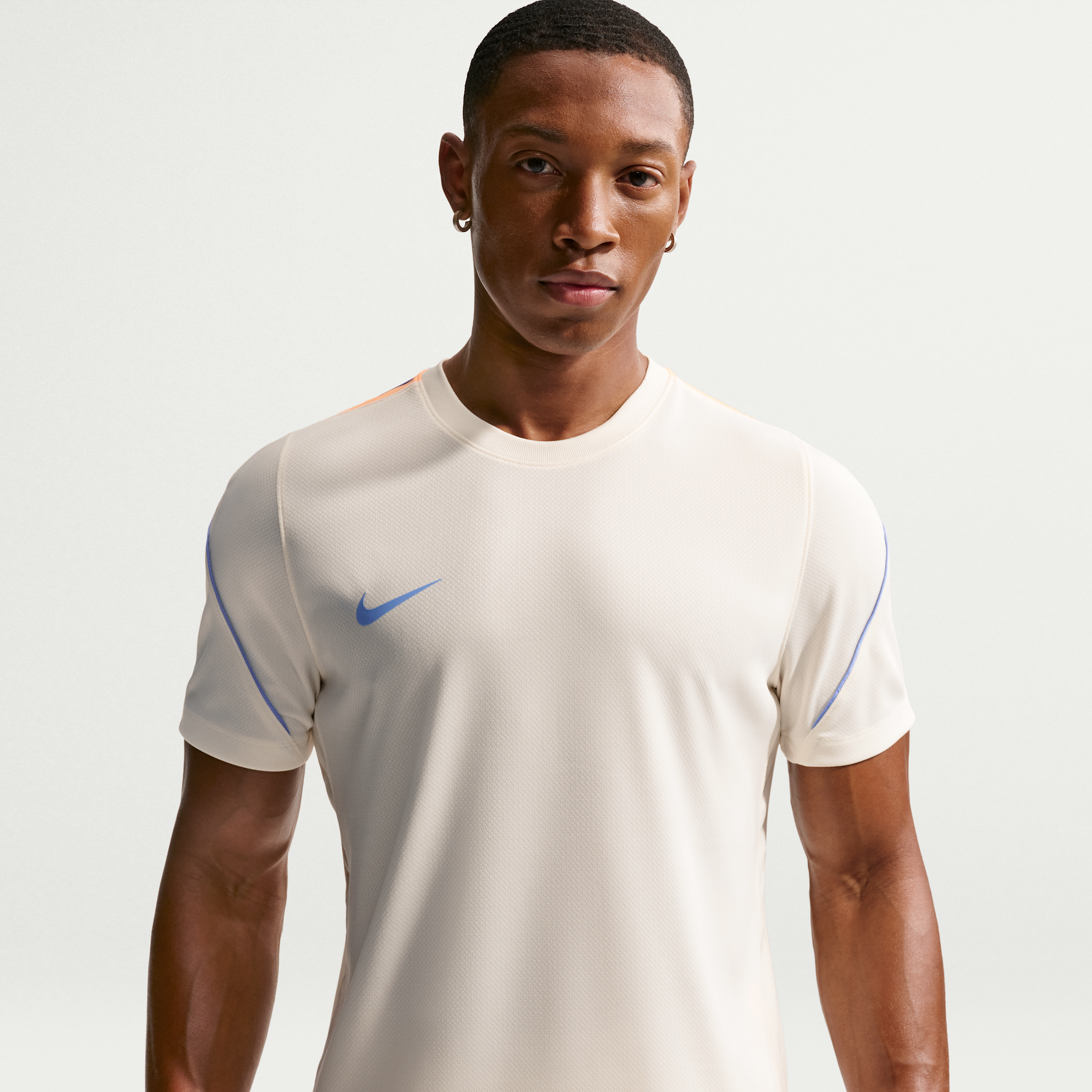 Kortærmet Nike Strike Dri-FIT-fodboldtrøje til mænd - brun