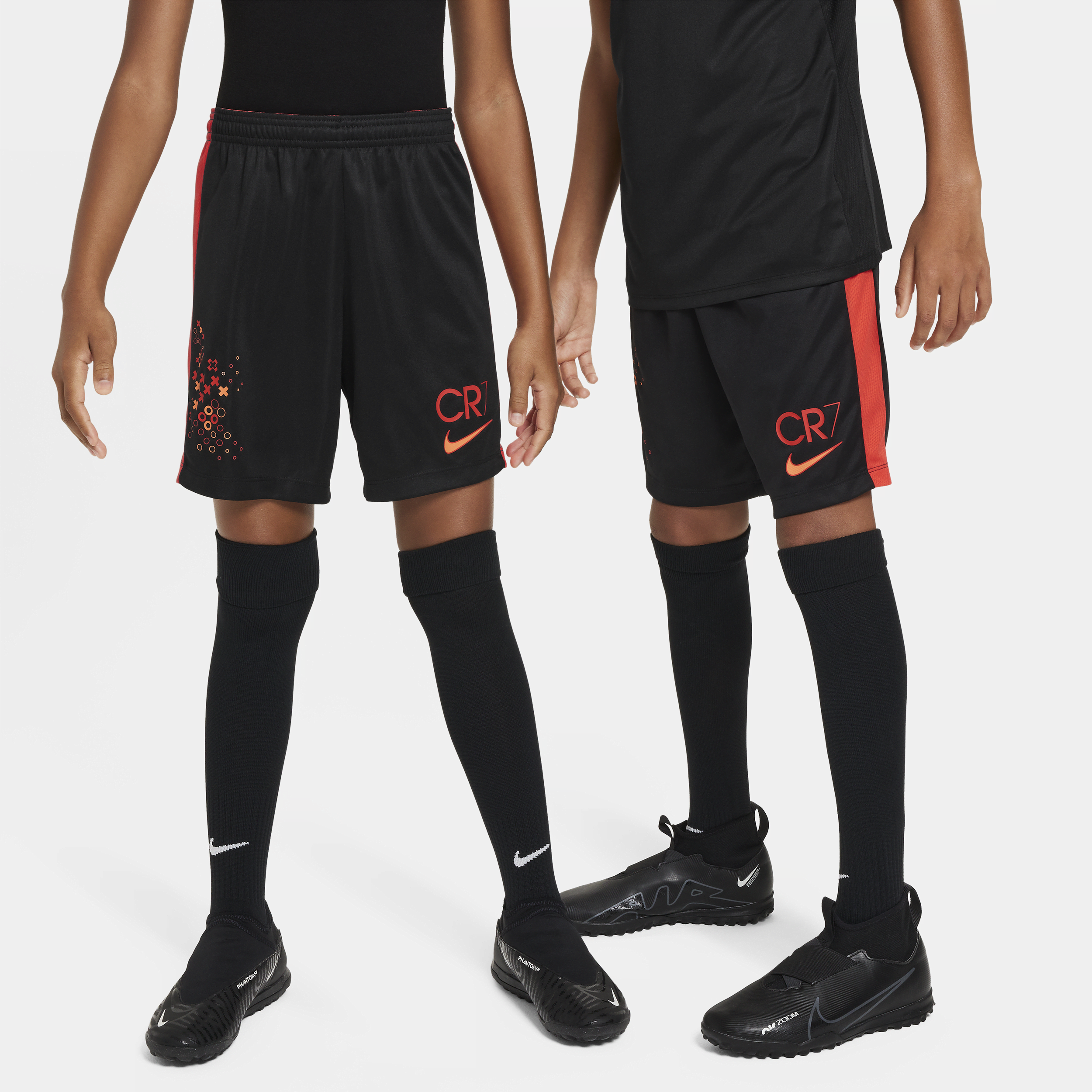 CR7 Older Kids' Dri-FIT Academy23 Football Shorts - Black