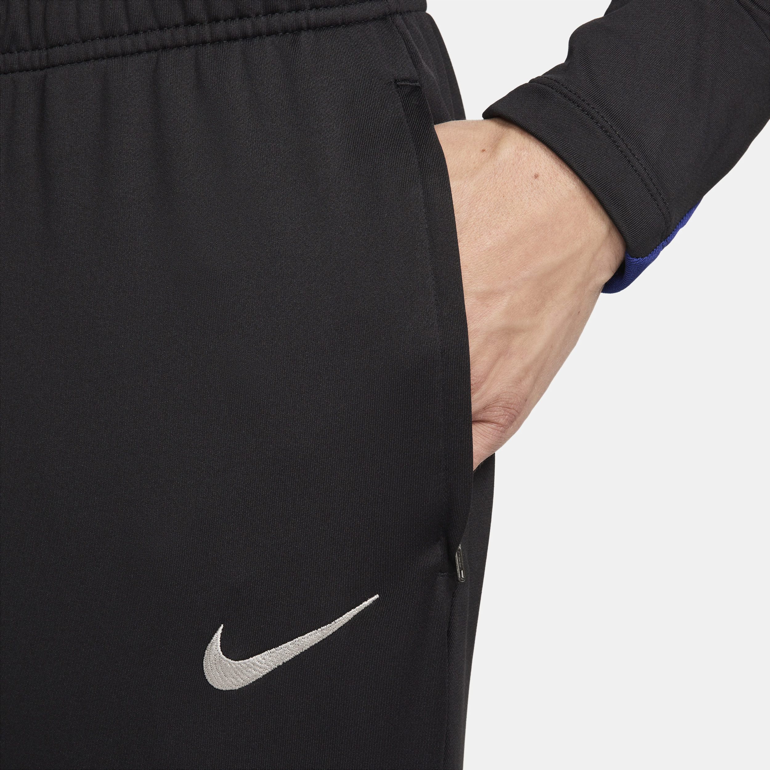 Pantalon de foot en maille Nike Dri-FIT FC Barcelona Strike pour homme - Noir