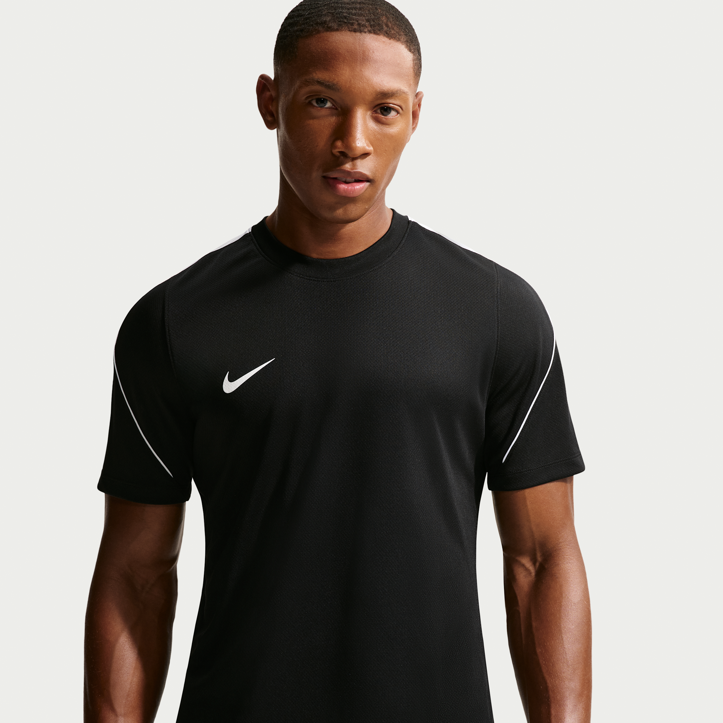 Thumbnail - Nike Strike Dri-FIT Kurzarm-Fußballoberteil für Herren - Schwarz
