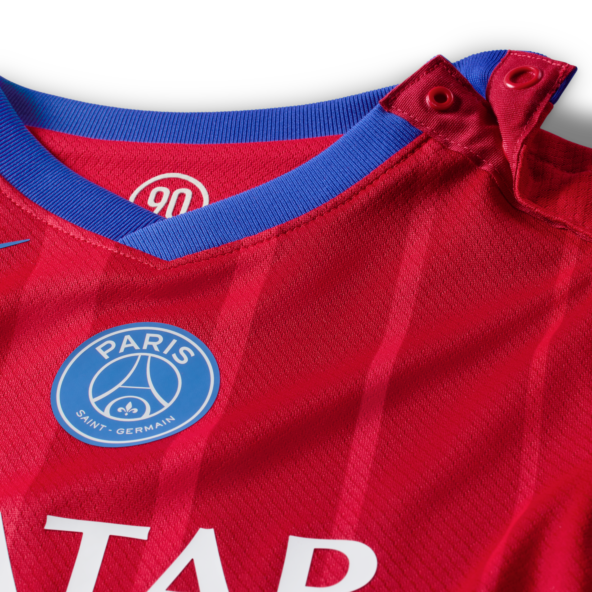 Thumbnail - Paris Saint-German 2025/26 Stadium Third Nike Total 90 dreiteiliges Replika-Fußballtrikot-Set (Babys/Kleinkinder) - Rot