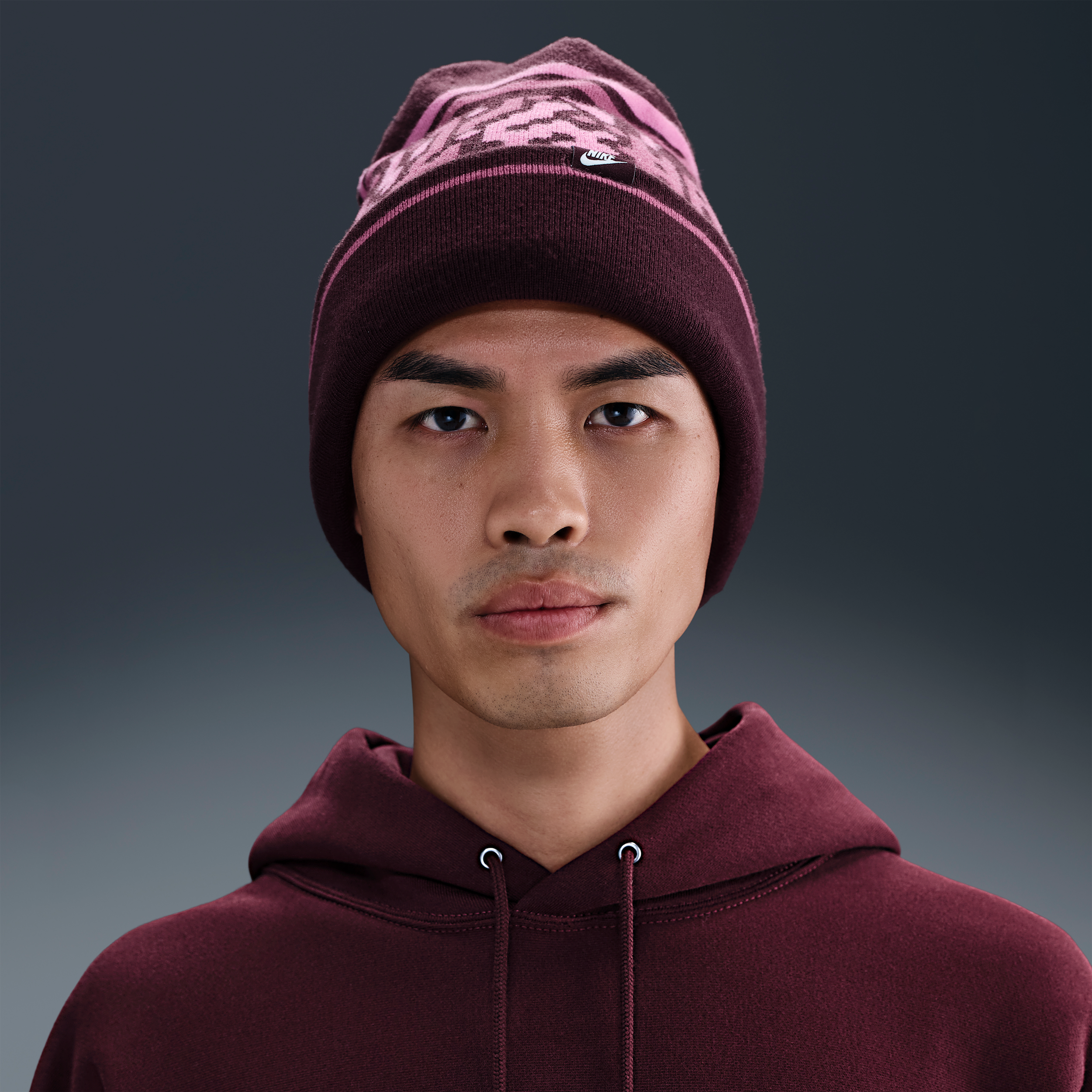 Thumbnail - Nike Peak Outdoor-Beanie - Rot