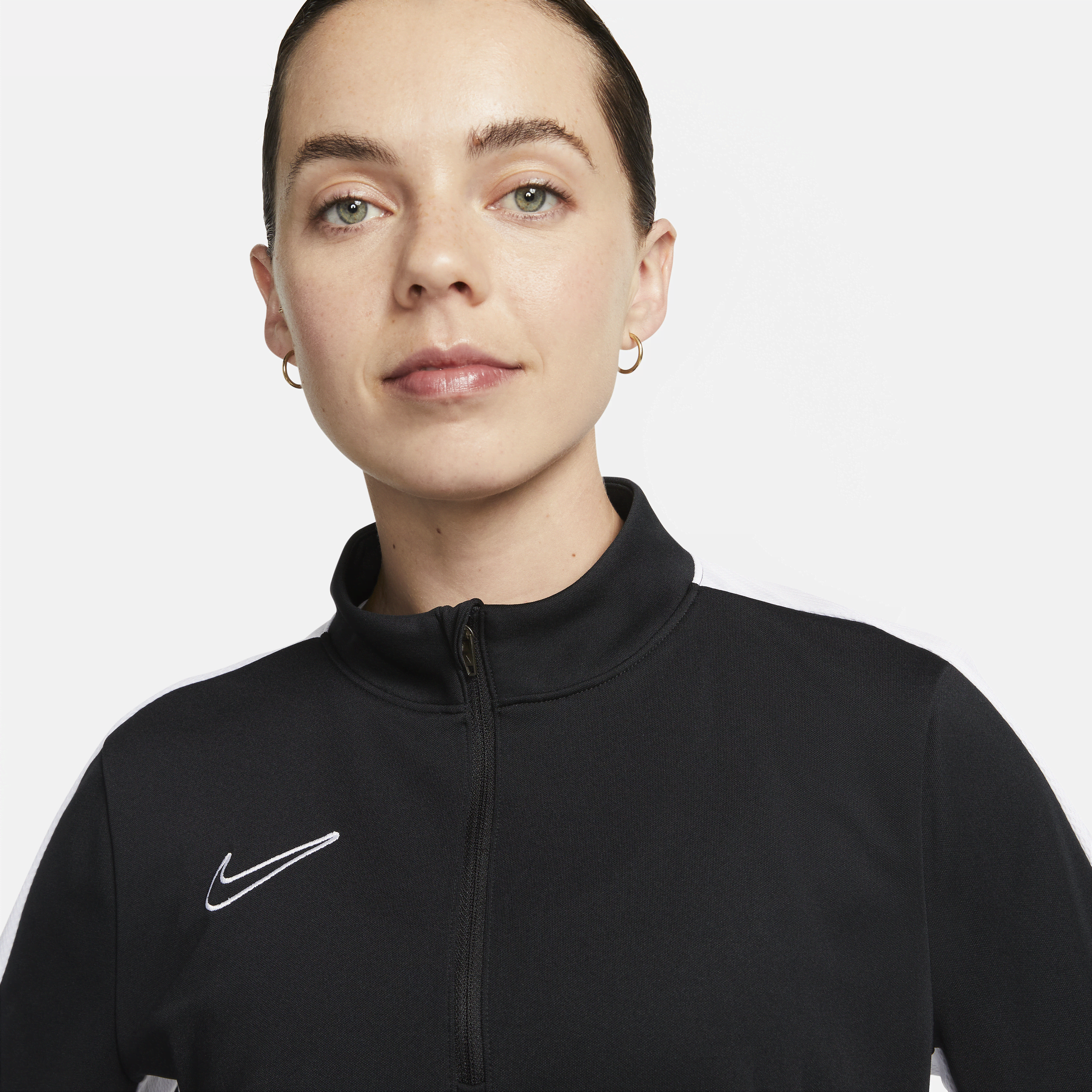 Haut d'entraînement de football Nike Dri-FIT Academy pour femme - Noir