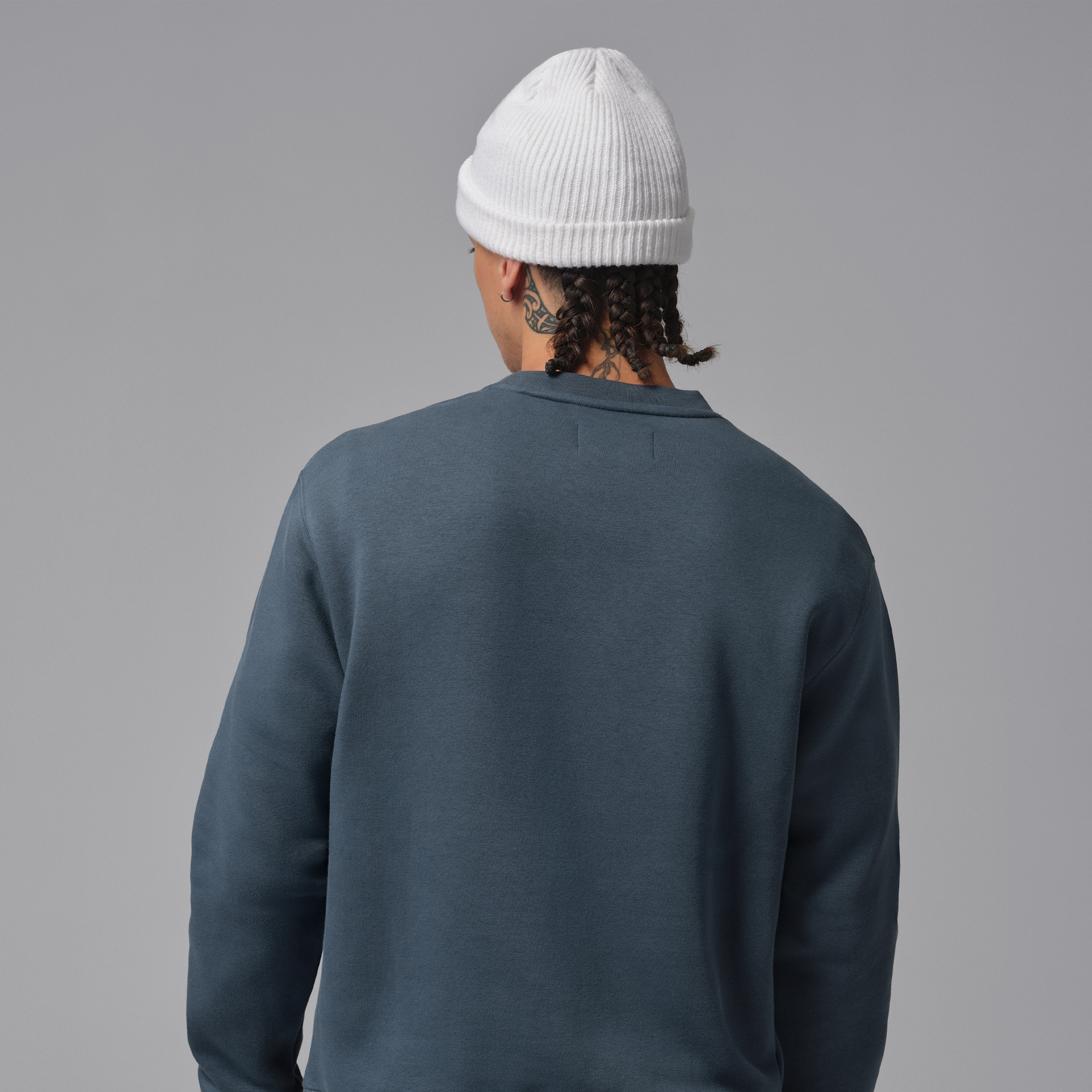 Thumbnail - Jordan Brooklyn Fleece Sweatshirt mit Rundhalsausschnitt für Herren - Blau