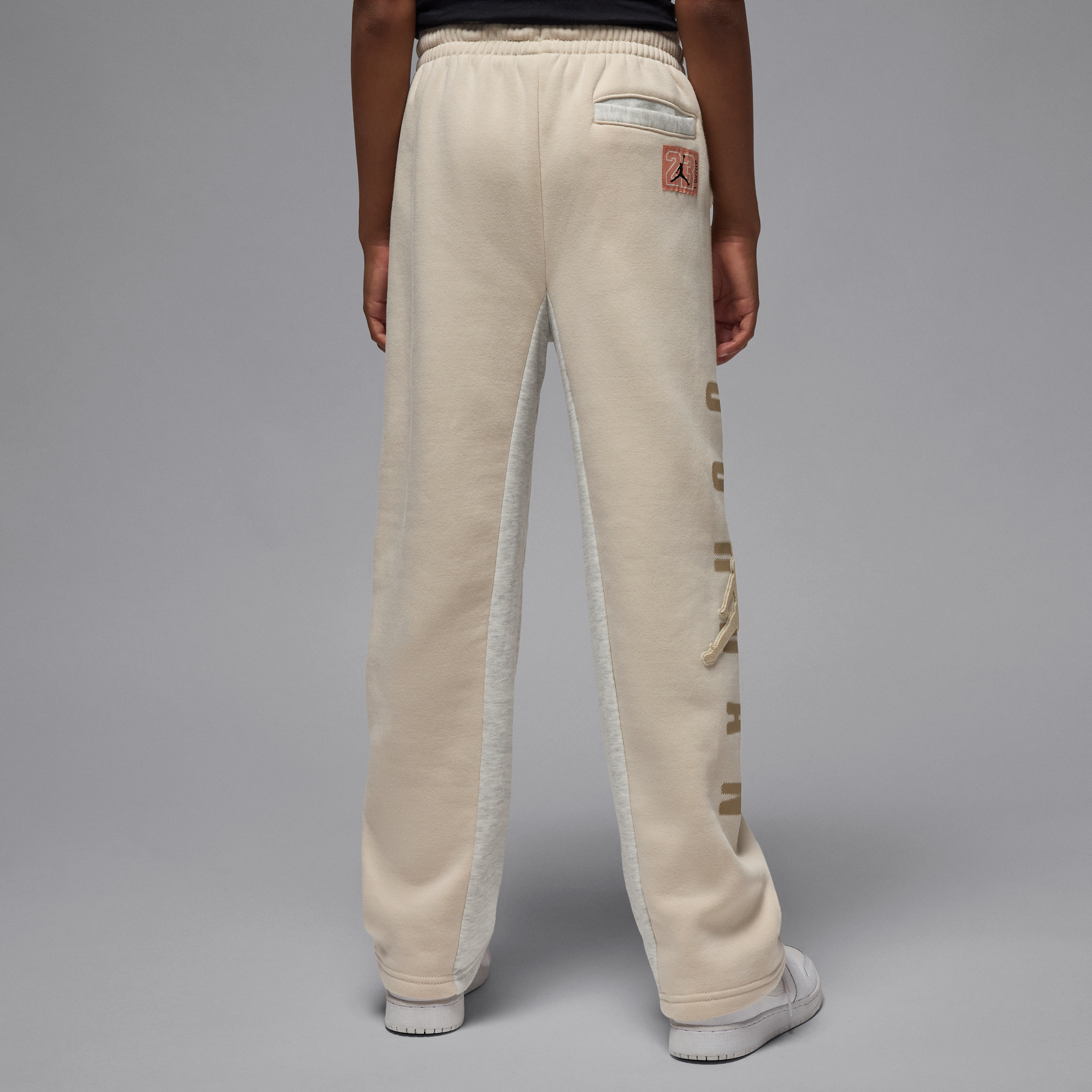 Thumbnail - Jordan Future Flight Fleece-Hose (ältere Kinder) - Braun