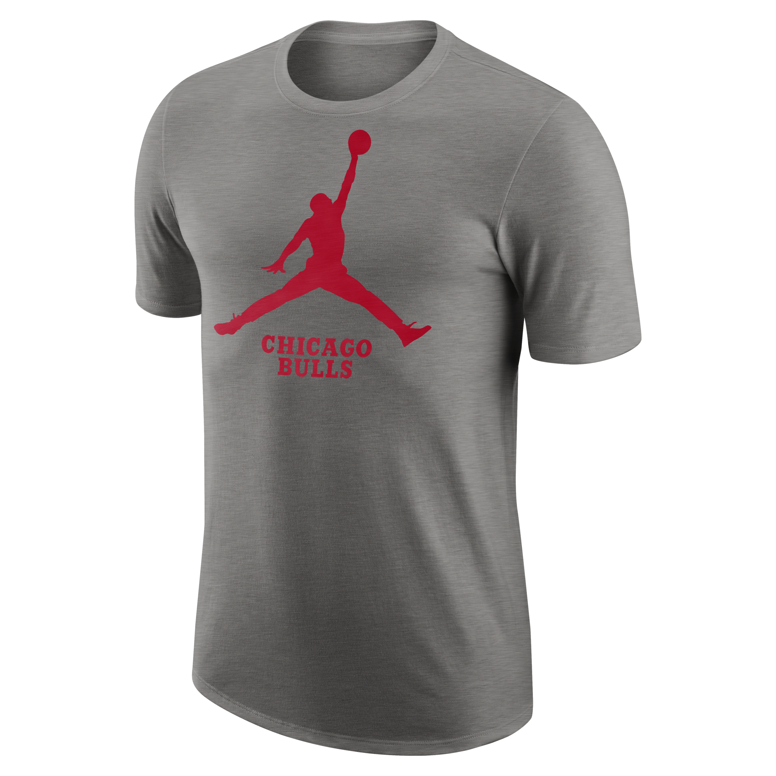 T-shirt Jordan NBA Chicago Bulls Essential pour homme - Gris