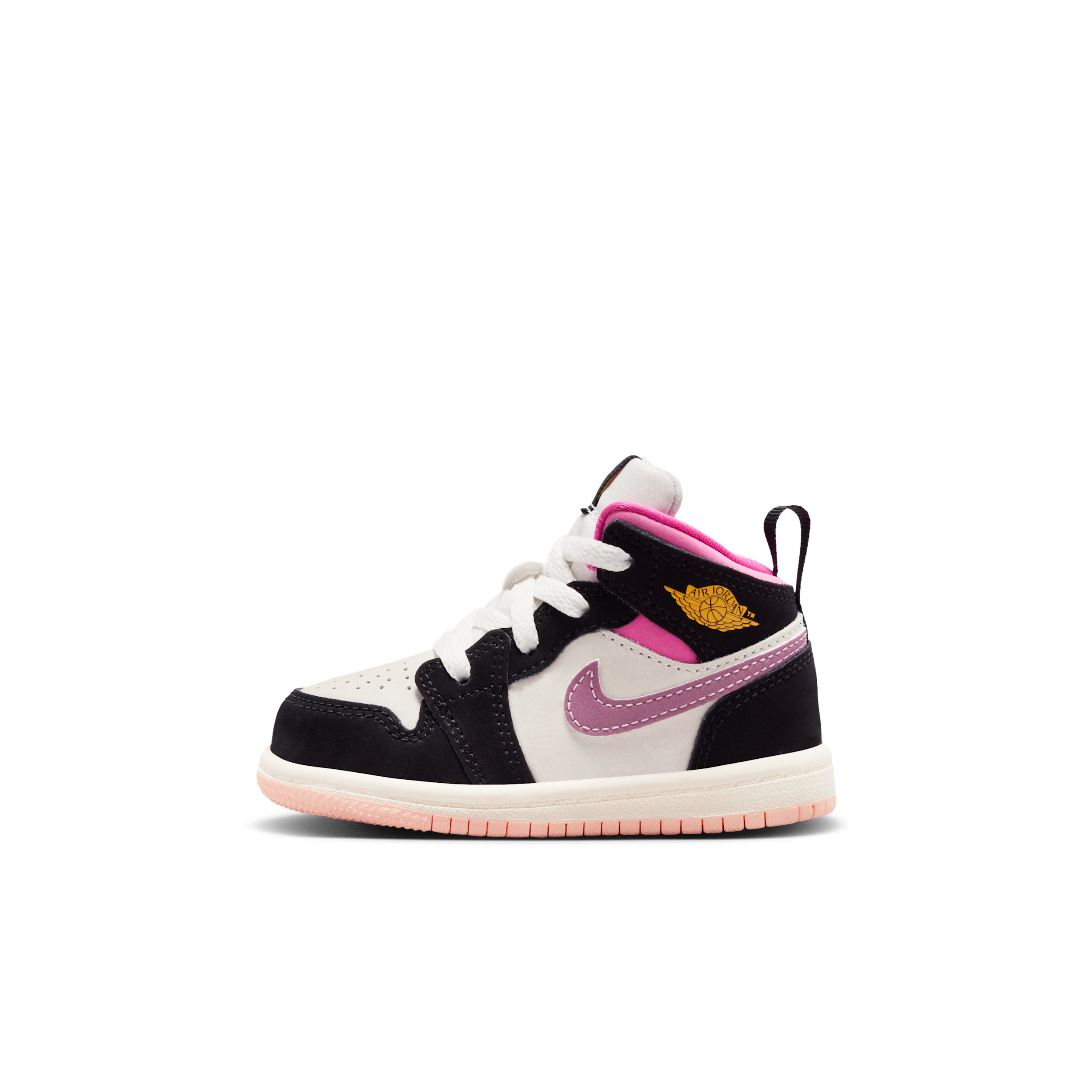 Scarpa Jordan 1 Mid SE – Bebè e bimbo/a - Nero