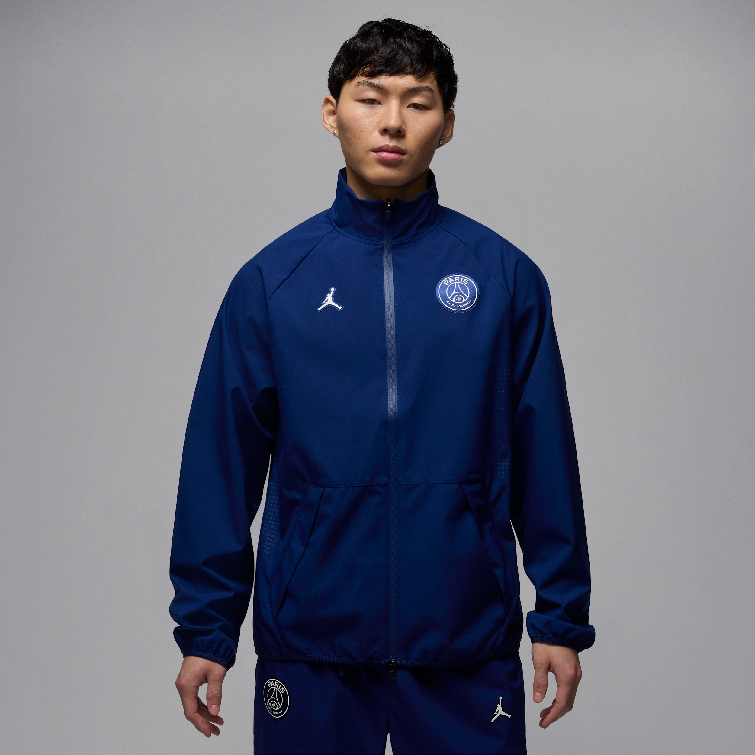 Nike Jordan PSG x Jordan Warm Up Jacket - Blue | HQ2191-492 