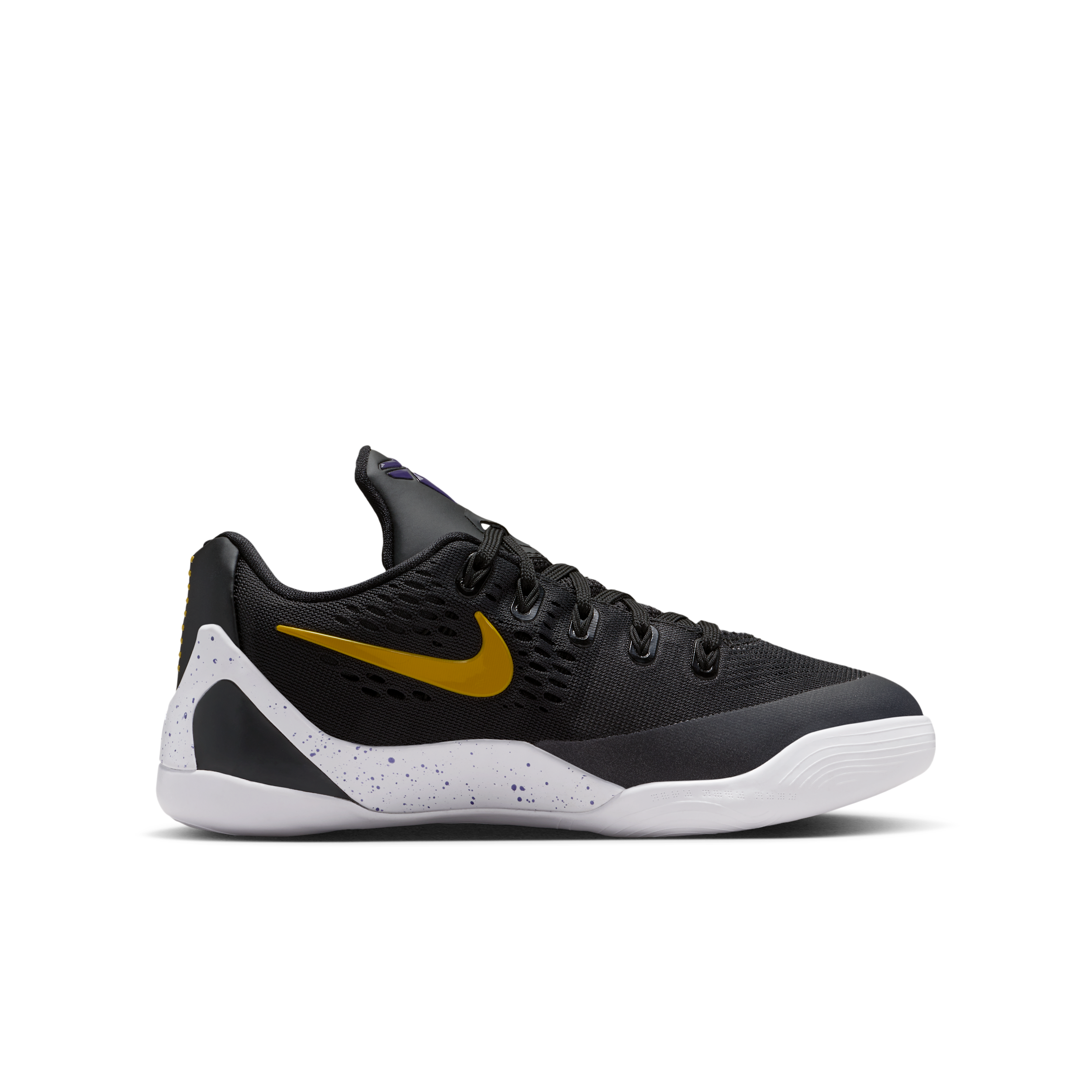 Thumbnail - Kobe IX Basketballschuh (ältere Kinder) - Schwarz