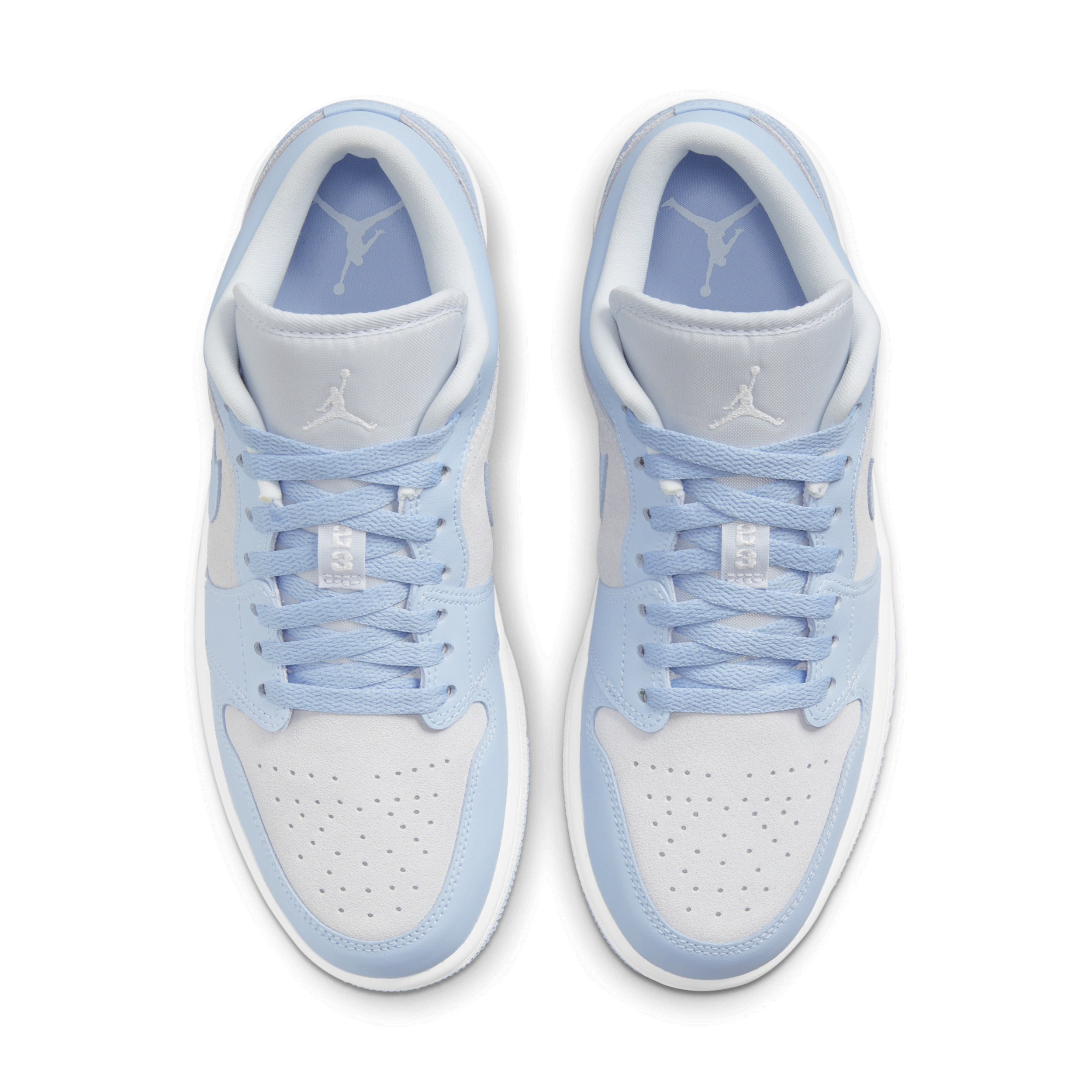 Chaussure Air Jordan 1 Low pour Femme - Gris