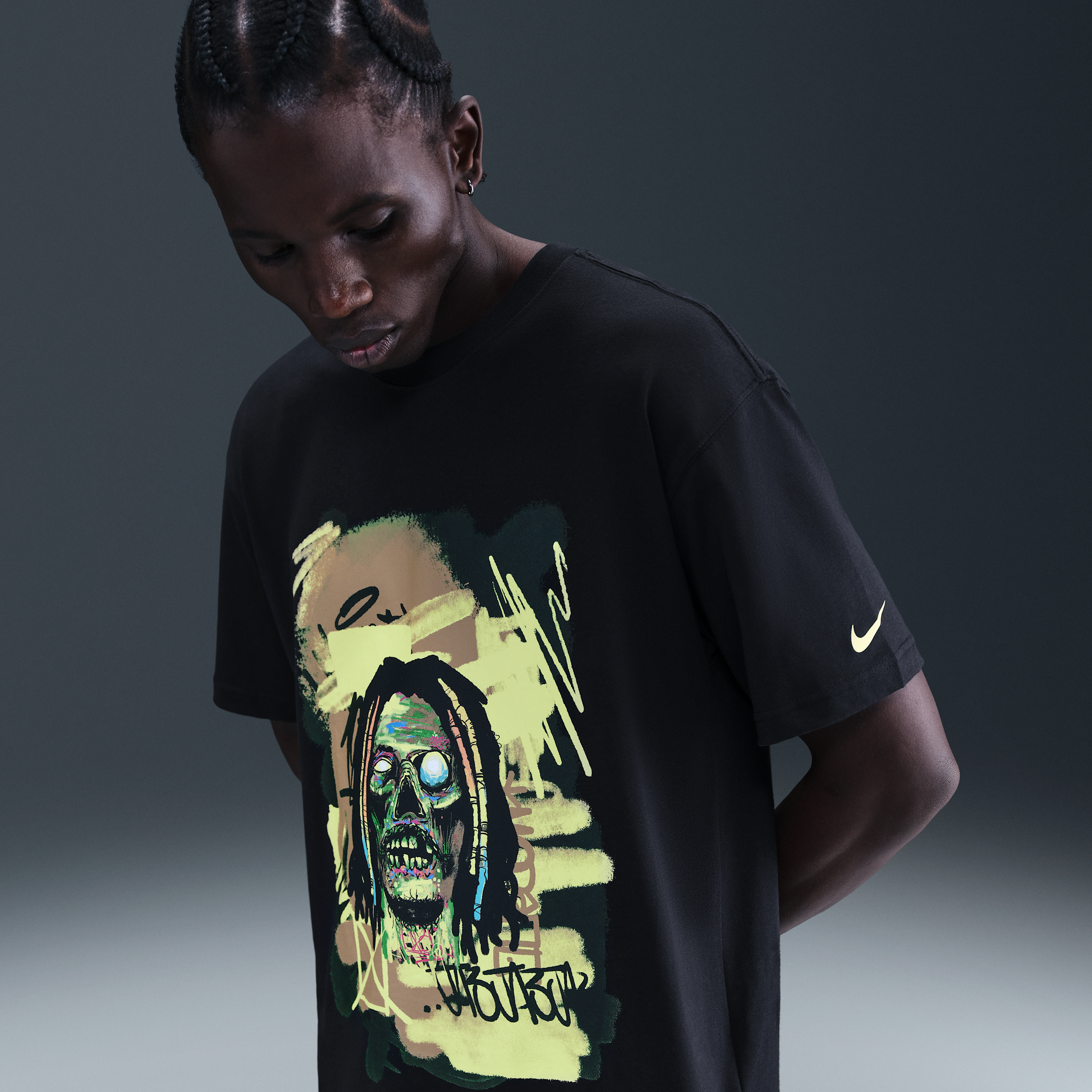 Thumbnail - Ja Nike Basketball M90 T-Shirt (Herren) - Schwarz