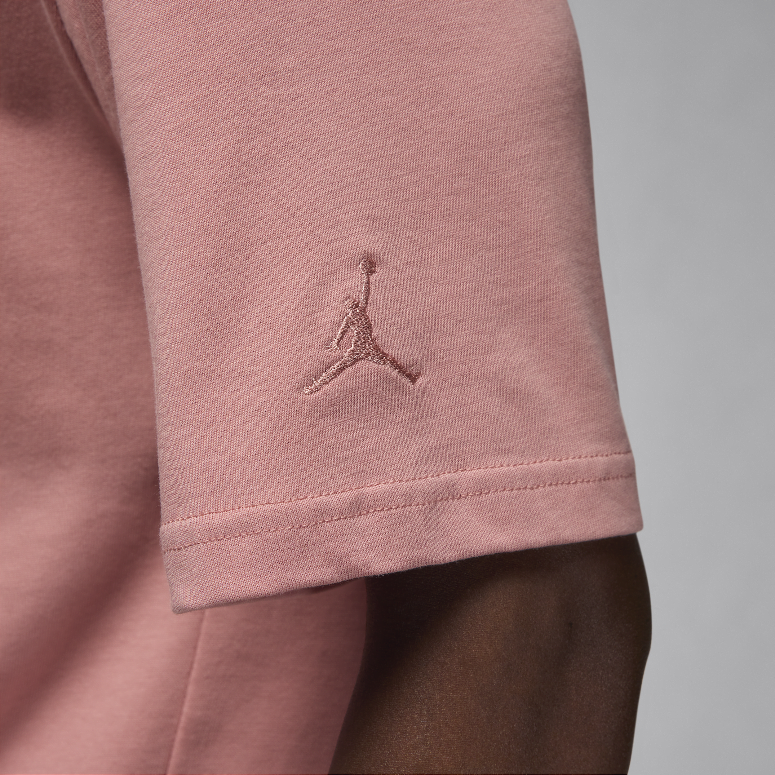 Jordan Air Wordmark T-shirt voor heren Roze