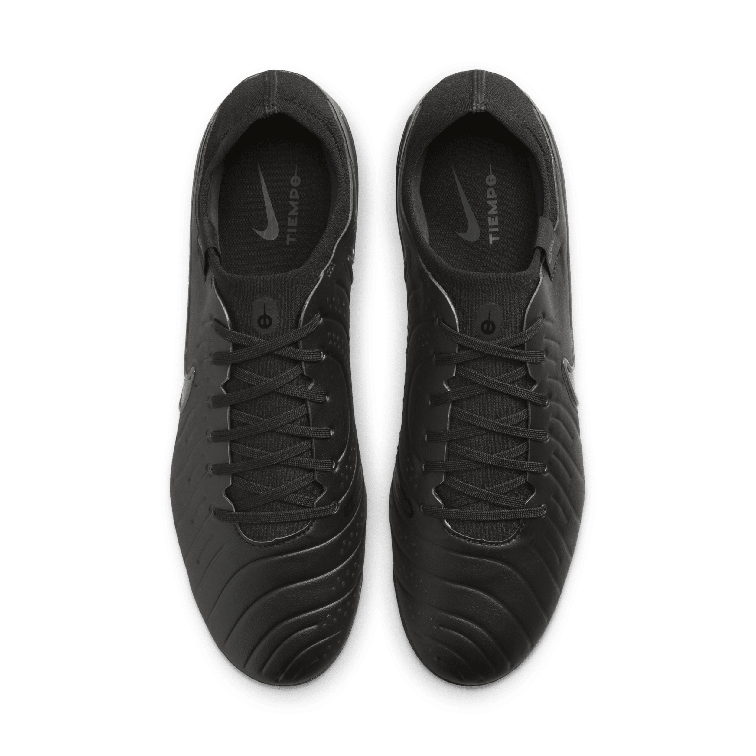 Chaussure de foot basse à crampons pour terrain sec Nike Tiempo Legend 10 Pro - Noir