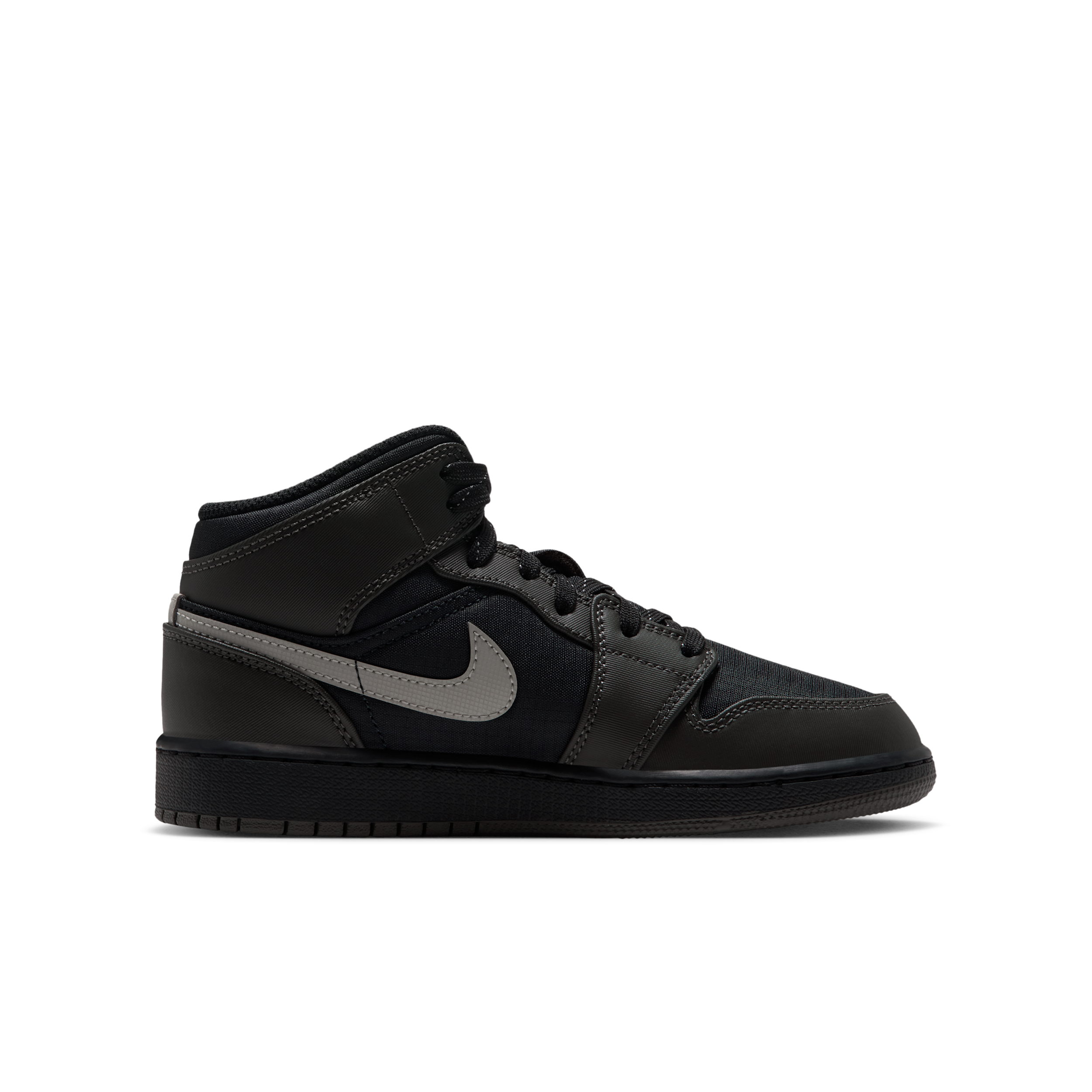 Scarpa Air Jordan 1 Mid Utility – Ragazzo/a - Nero - IX6987-001