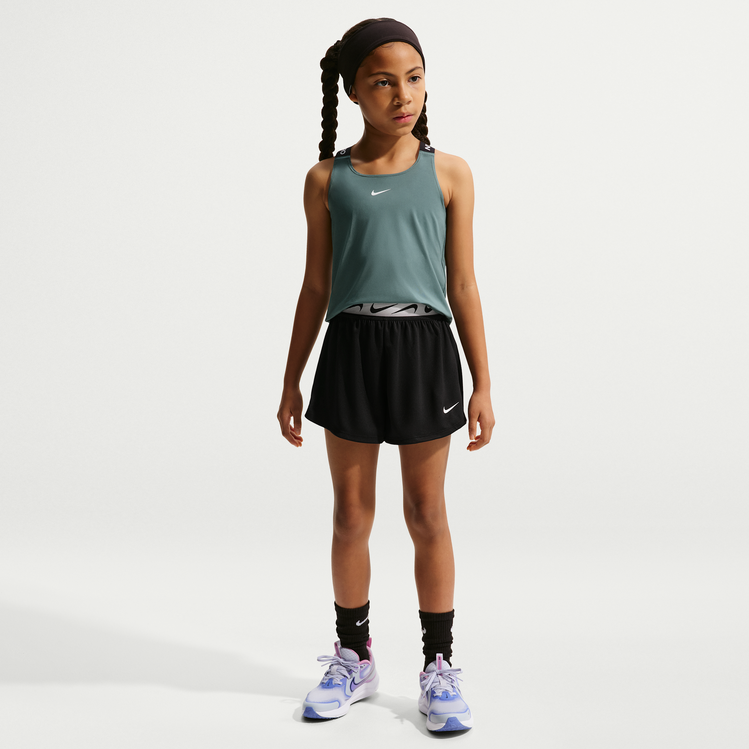Nike Short De Running Nike Dash Dri Fit Pour Ado Fille