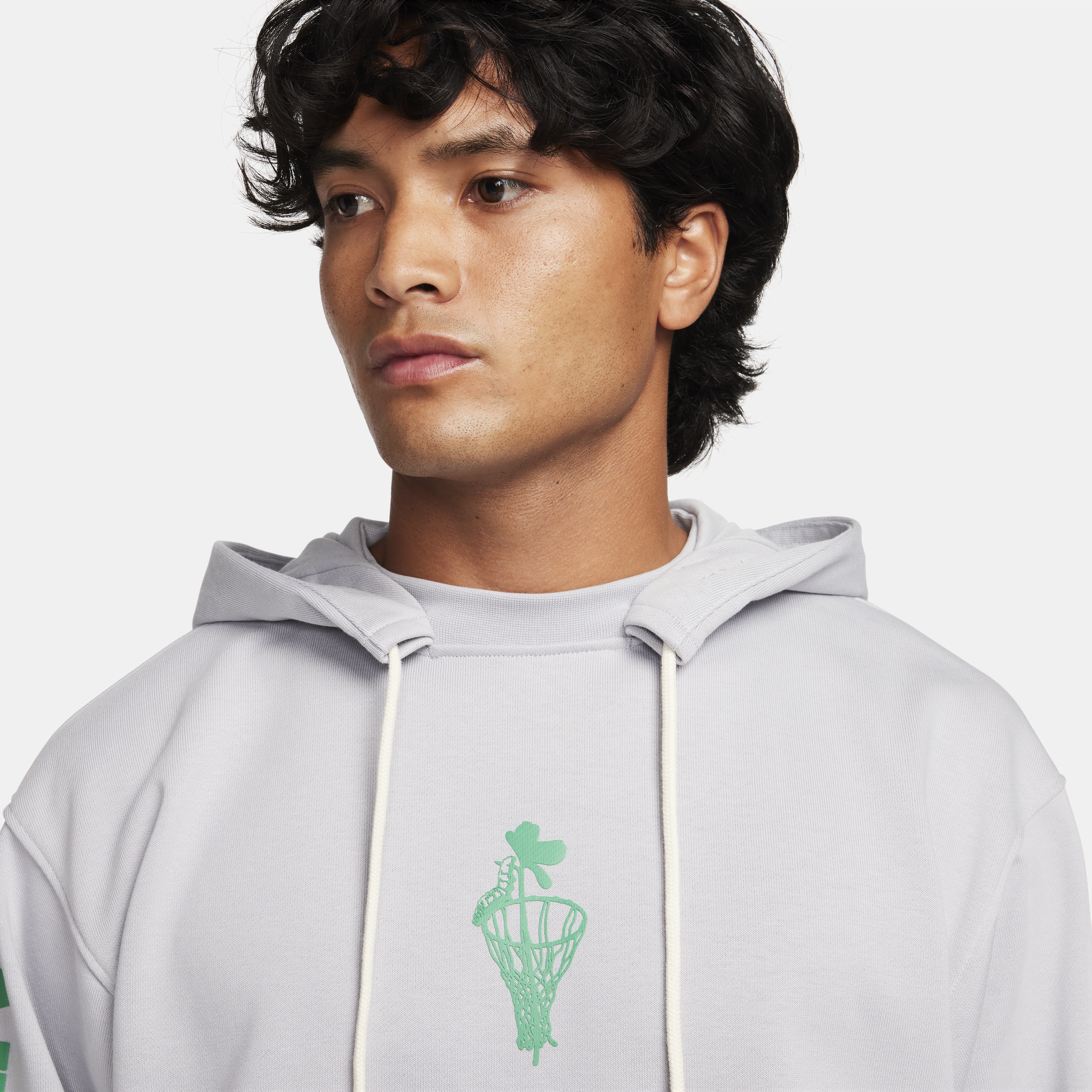 Nike Standard Issue Dri-FIT hoodie voor heren Grijs