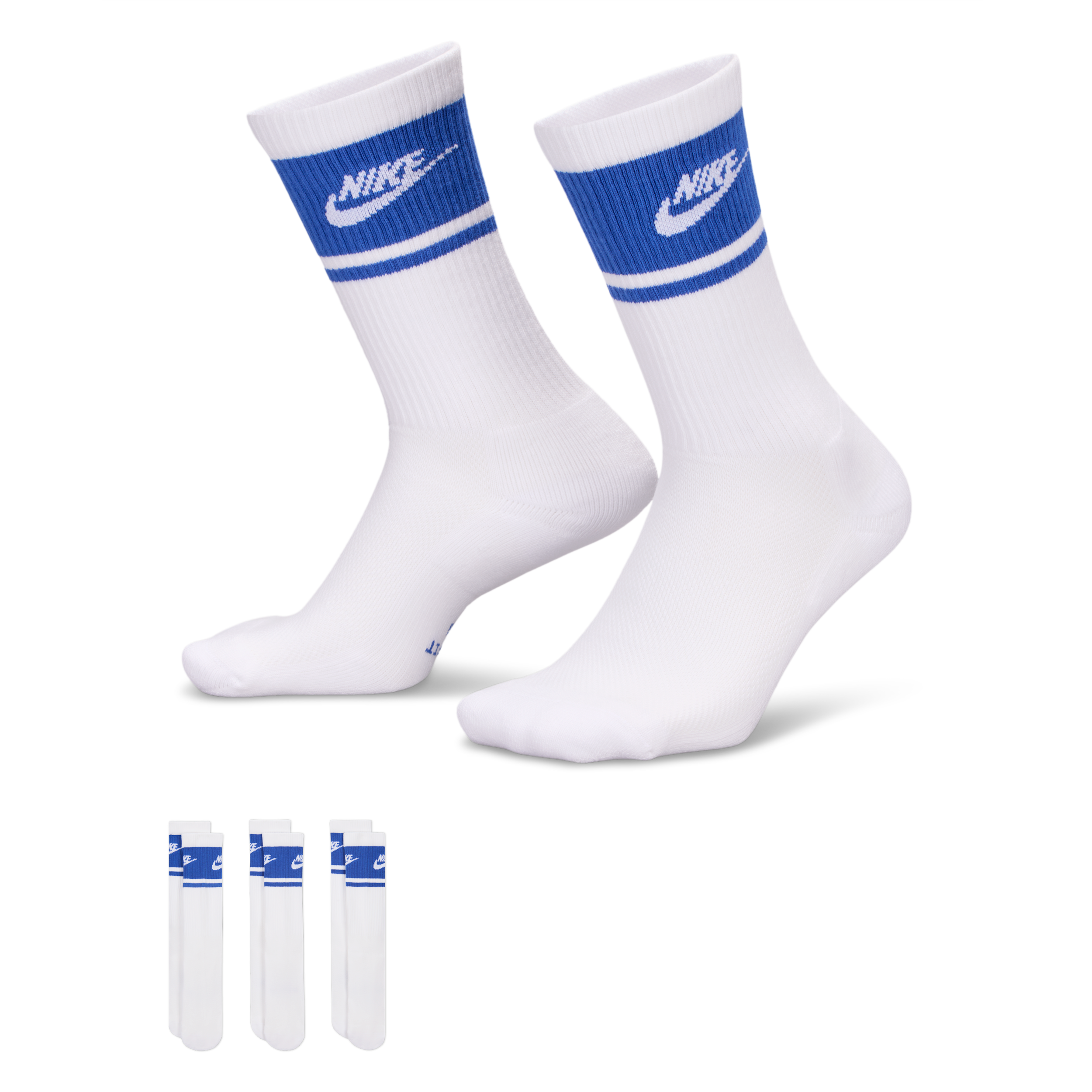 Calze di media lunghezza Nike Everyday Elevated (3 paia) - Multicolore