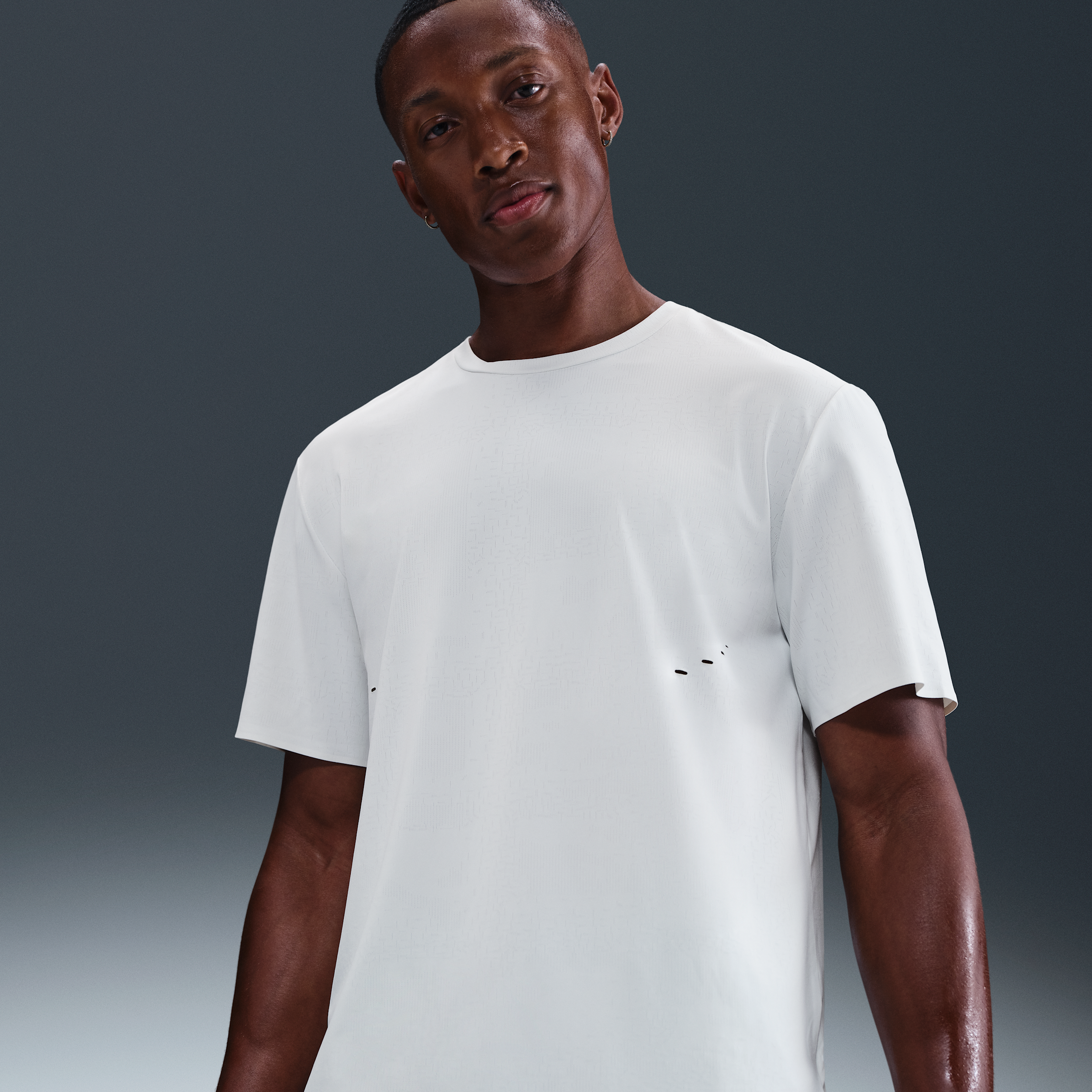 Thumbnail - Nike Run Dri-FIT ADV Kurzarm-Laufoberteil (Herren) - Weiß