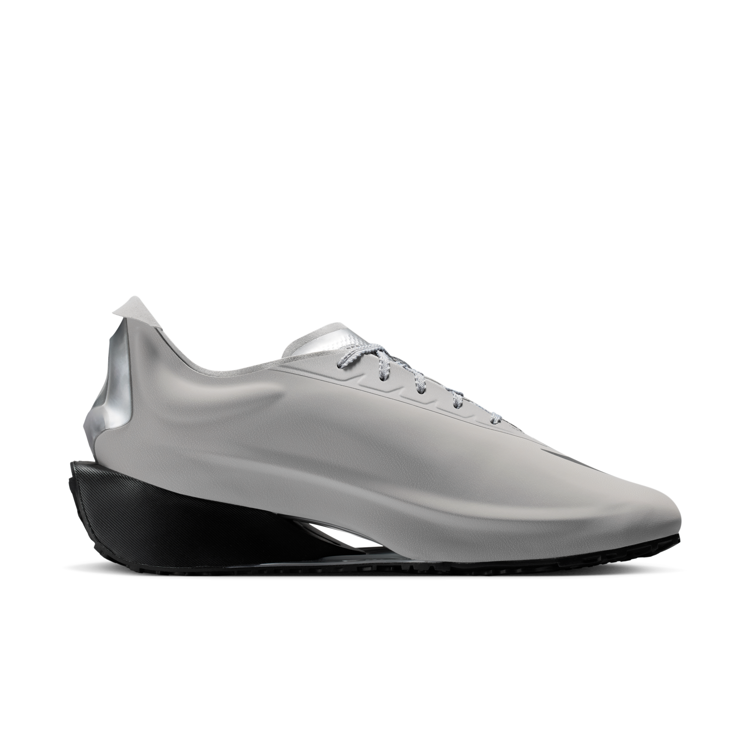Nike Women's W First Sight Noir Sneaker in Flat Silver/Metallic Silver/Black - HQ2409-005
