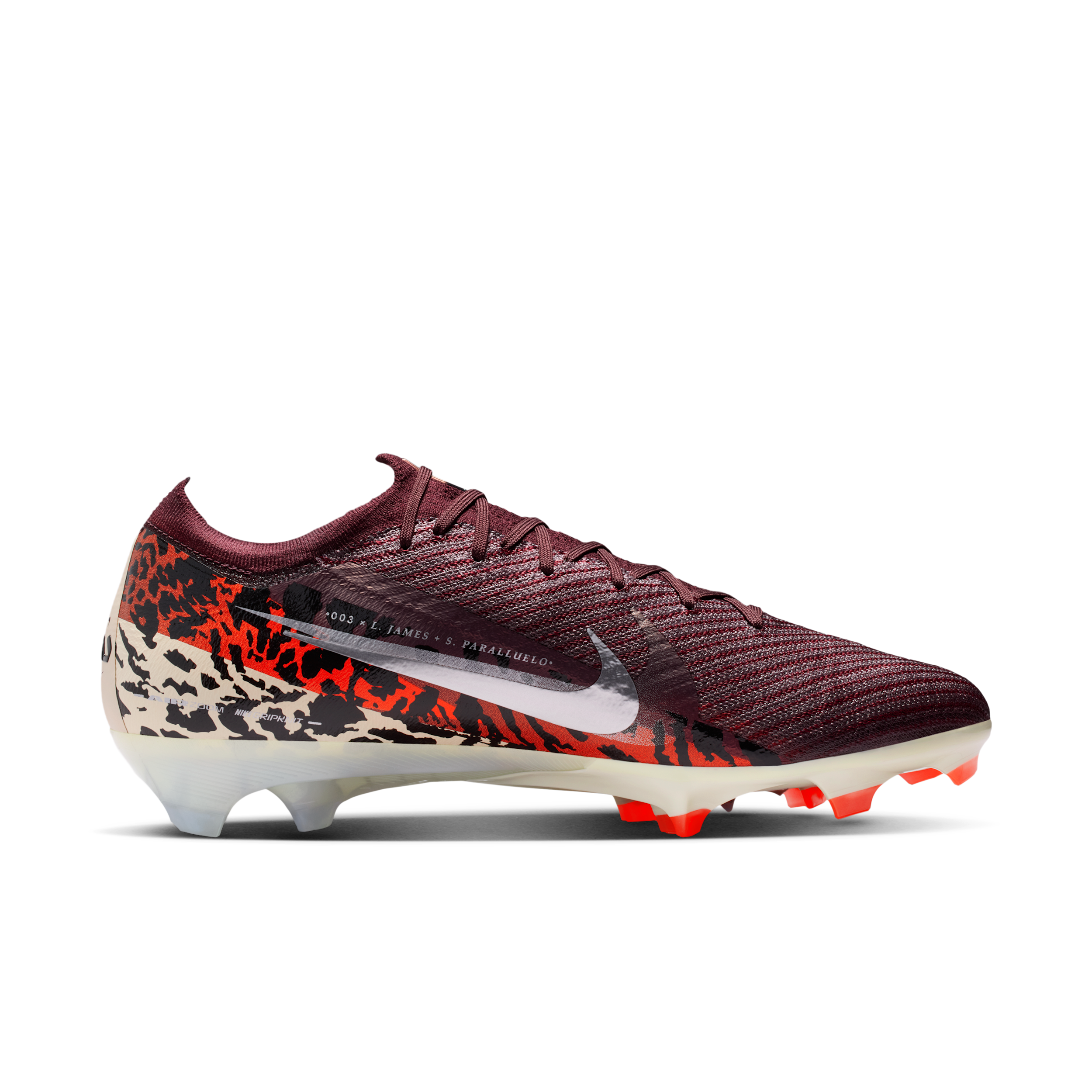 Nike United Vapor 16 Elite low top voetbalschoenen (stevige ondergrond) - Rood - IO8442-661