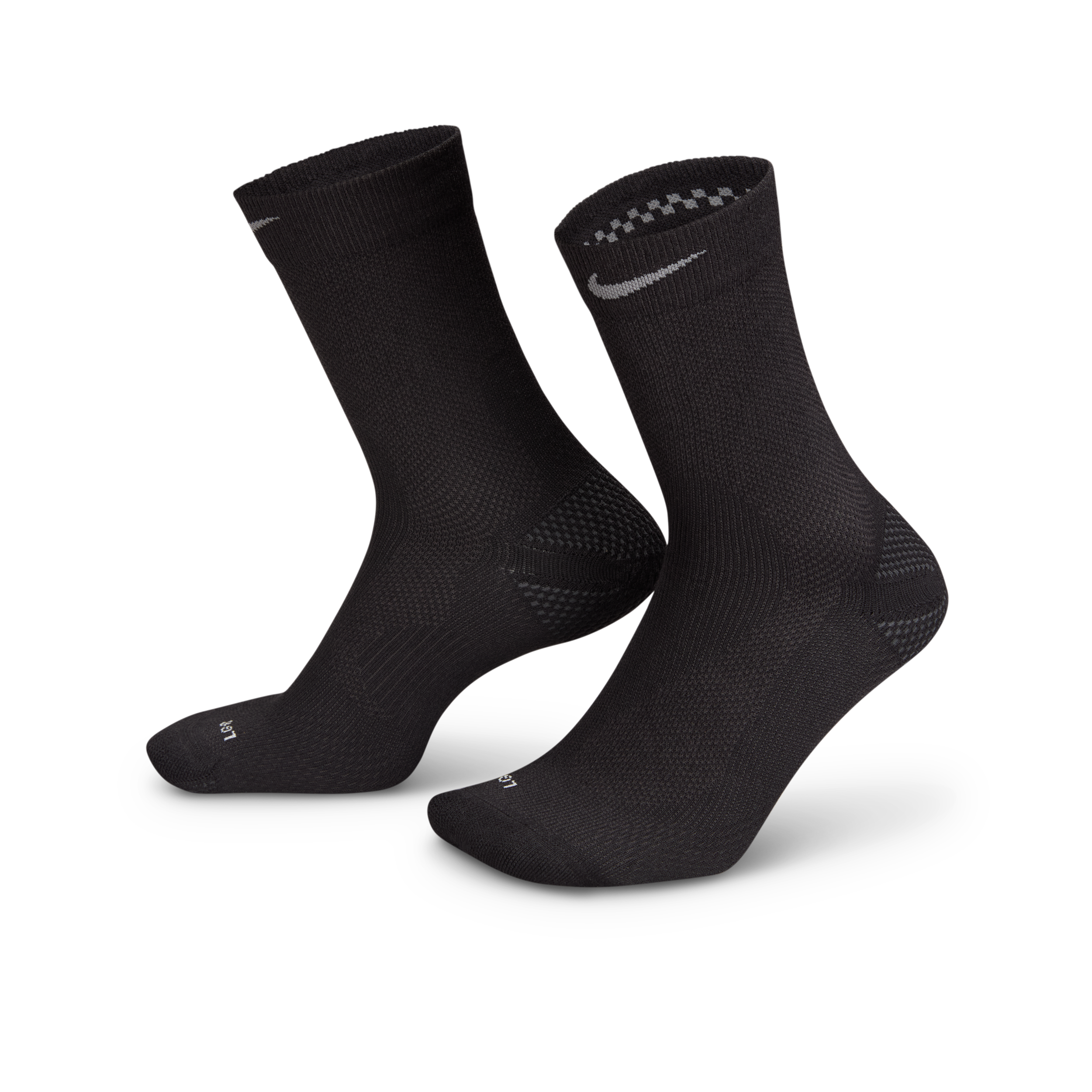 Nike Running Lightweight Crew Socks (1 Pair) - Black