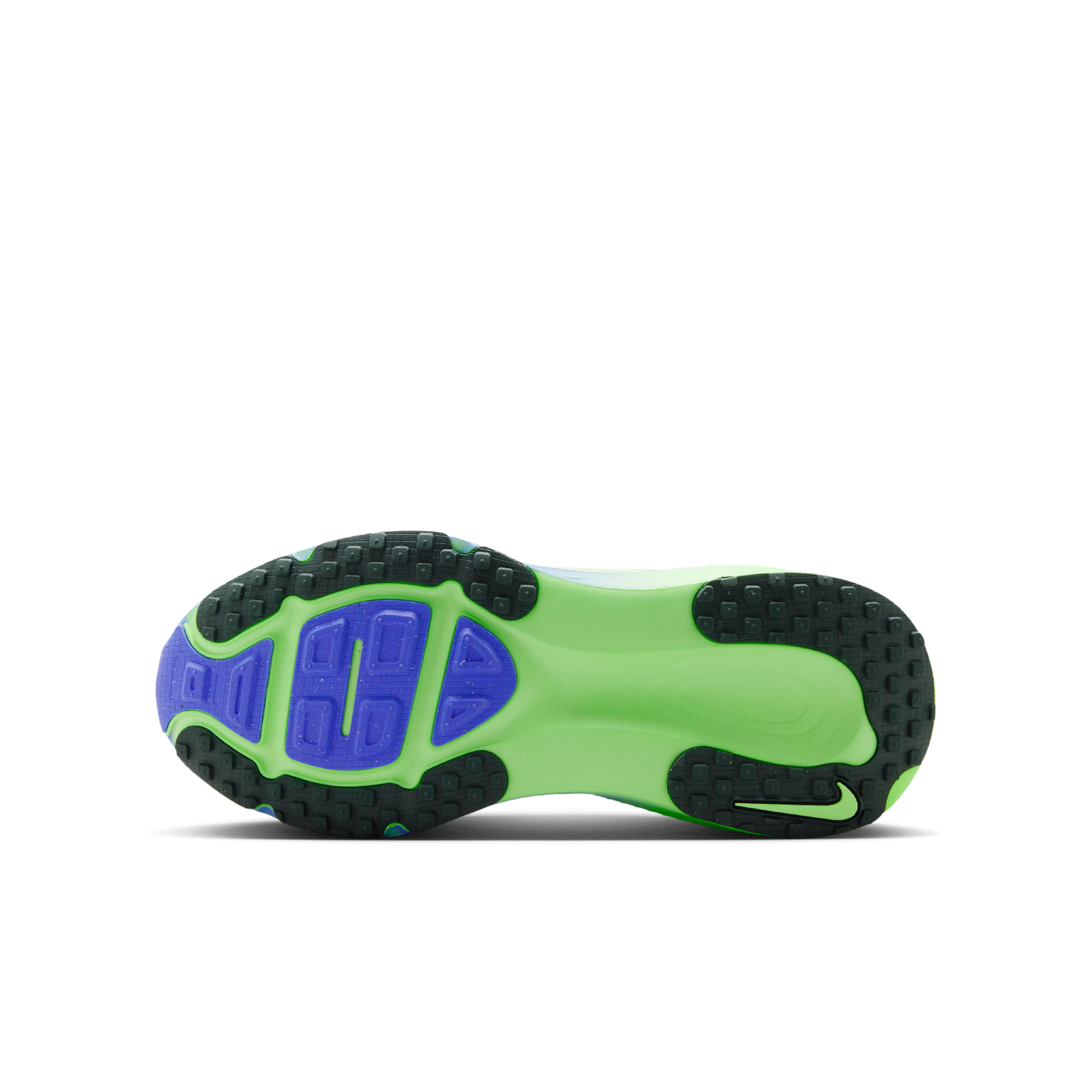 Nike Vomero 18 GS 'Volt Tint Volt Tint Sapphire Black Spruce' | Kid's Size 3.5 - HQ2157-701