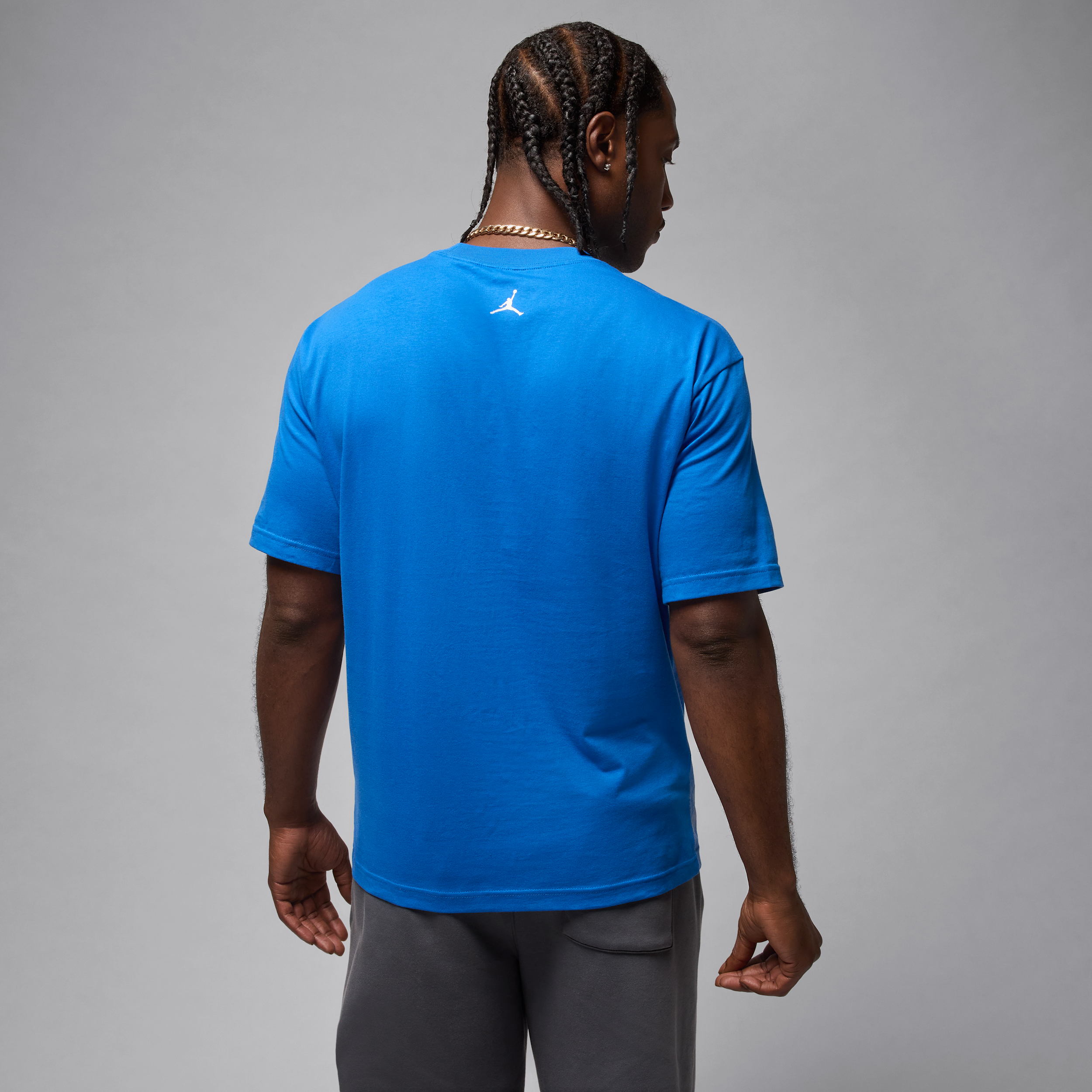 Thumbnail - Jordan Brooklyn College-T-Shirt mit Grafik (Herren) - Blau