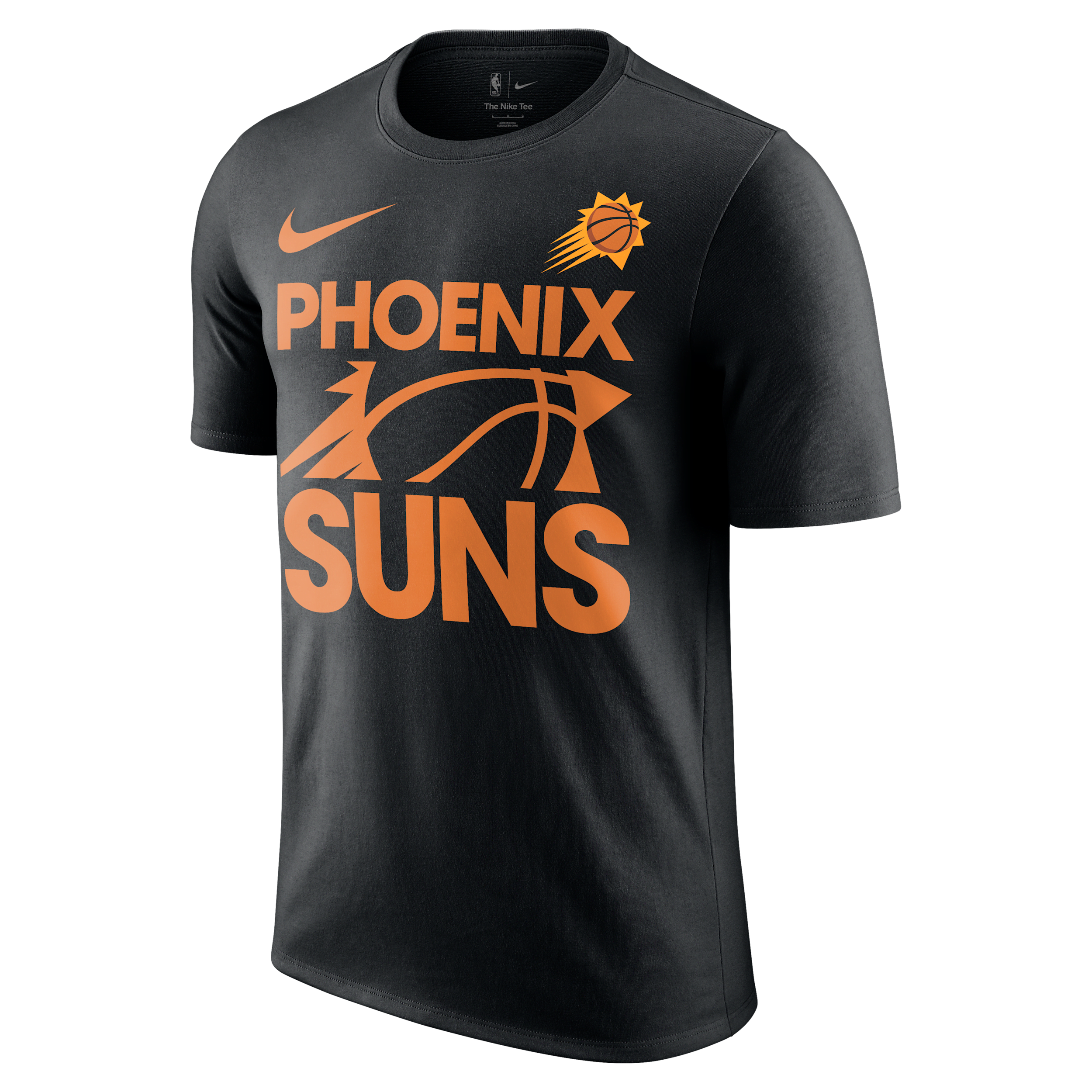 T-shirt Nike NBA Phoenix Suns Courtside pour homme - Noir