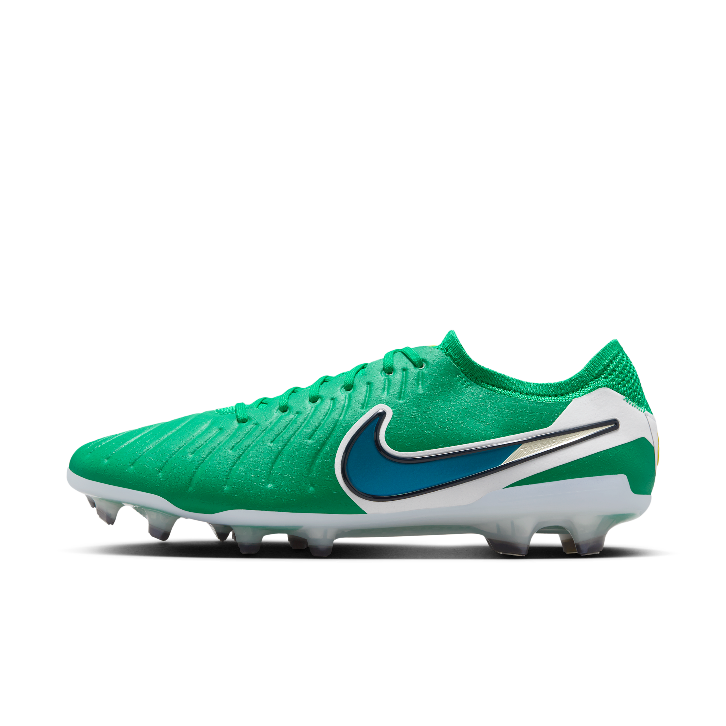Thumbnail - Nike Tiempo Legend 10 Elite Low-Top-Fußballschuh für normalen Rasen - Grün
