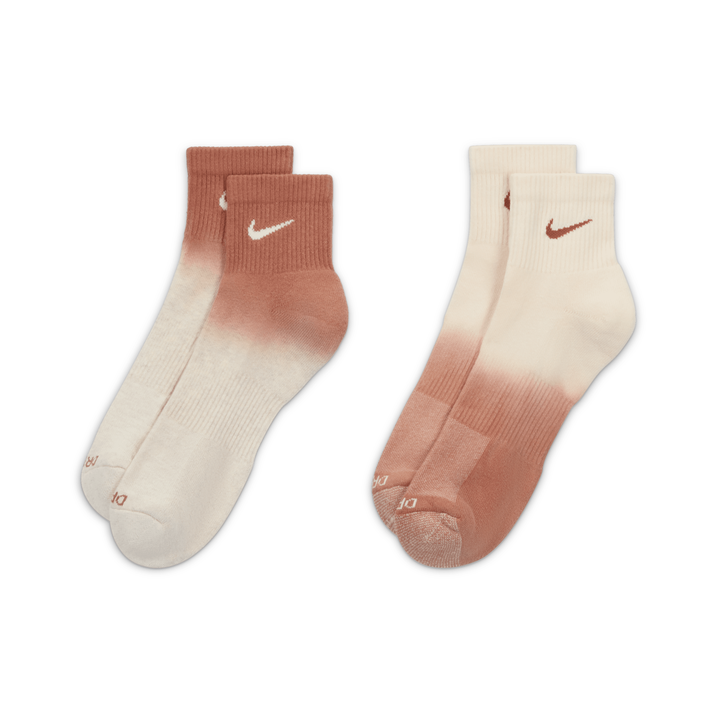 Nike Everyday Plus enkelsokken met demping (2 paar) Meerkleurig