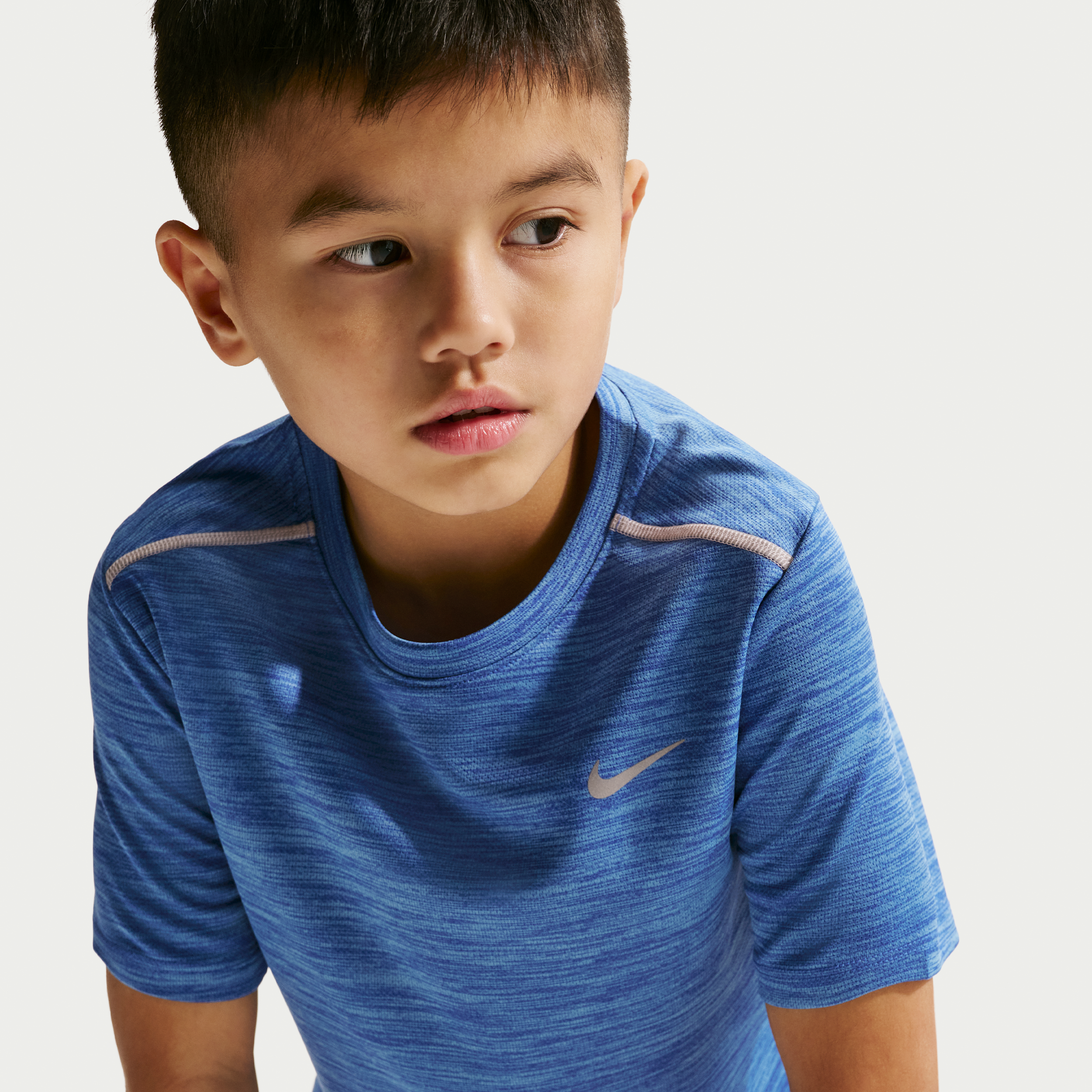 Thumbnail - Nike Miler Dri-FIT Kurzarmshirt (ältere Kinder) - Blau