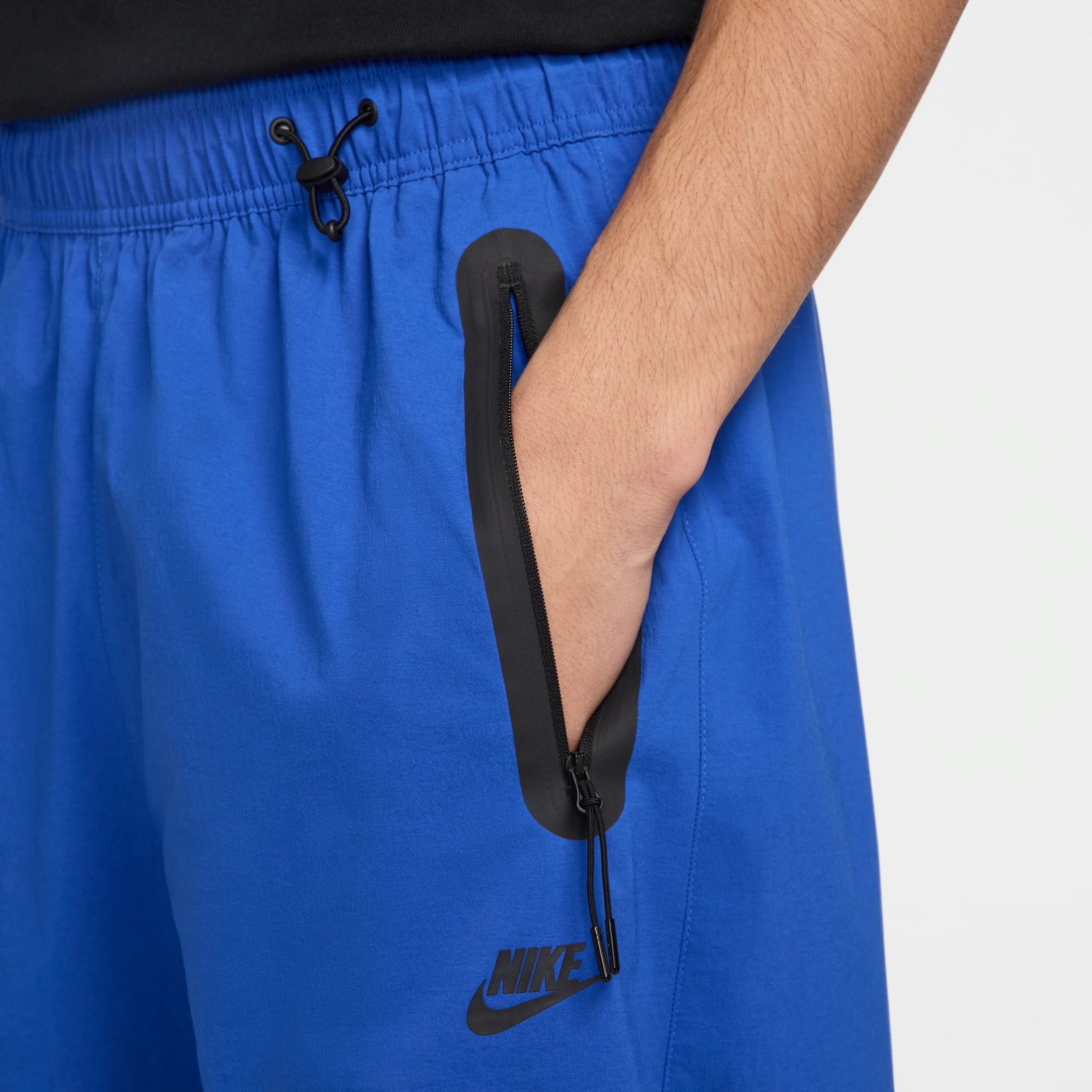 Pantalon oversize tissé Nike Tech pour homme - Bleu