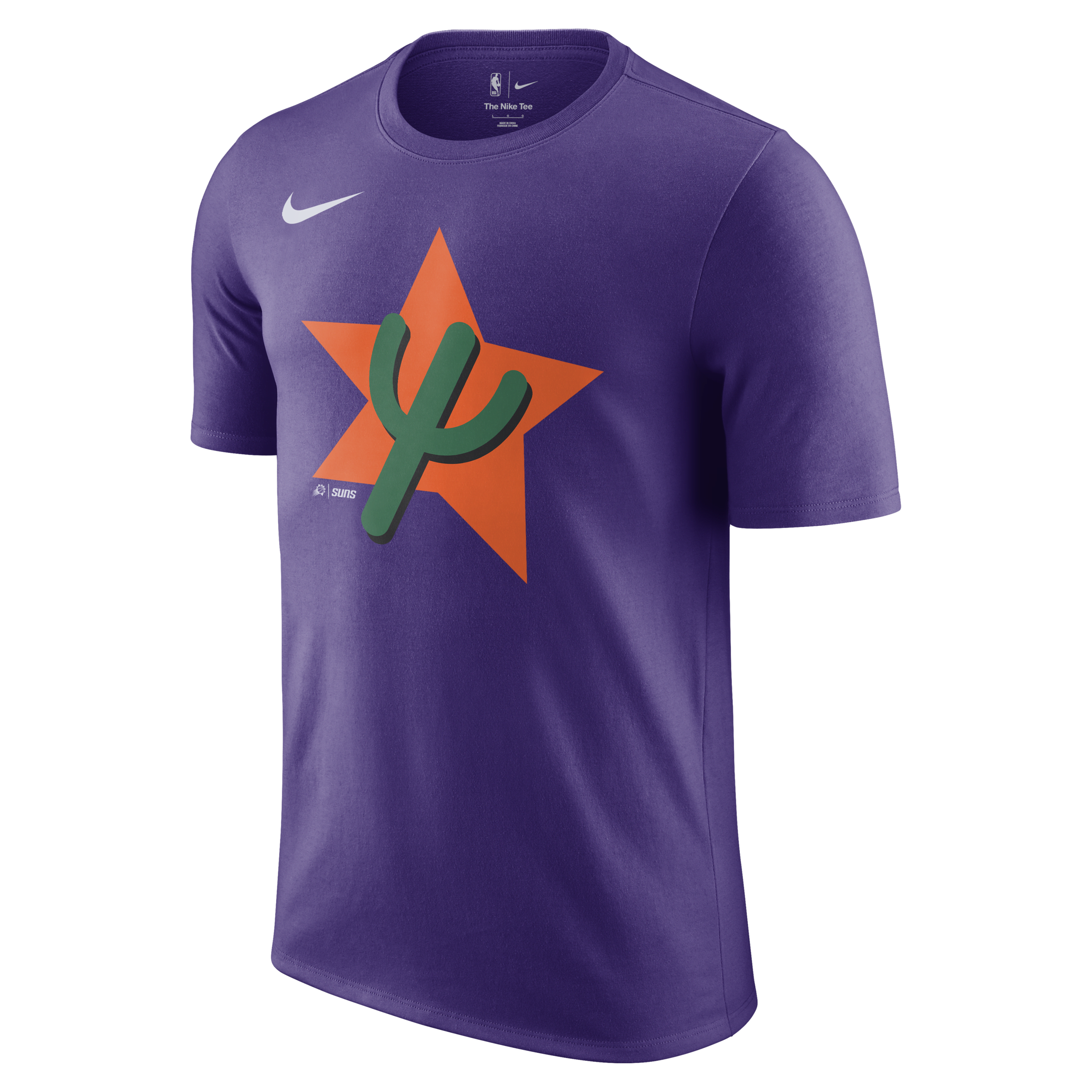 T-shirt Nike NBA Phoenix Suns Essential City Edition pour homme - Pourpre
