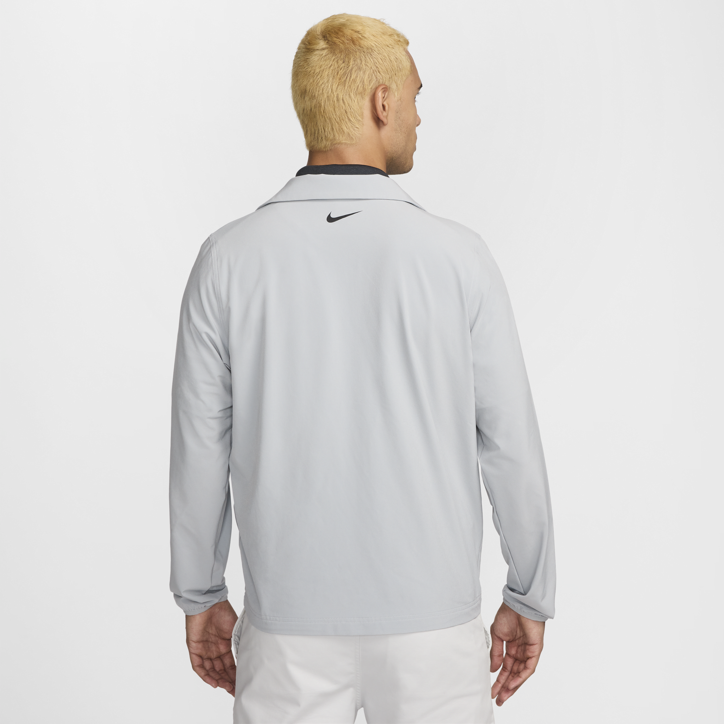 Veste de golf à zip déperlante Nike Tour pour homme - Gris