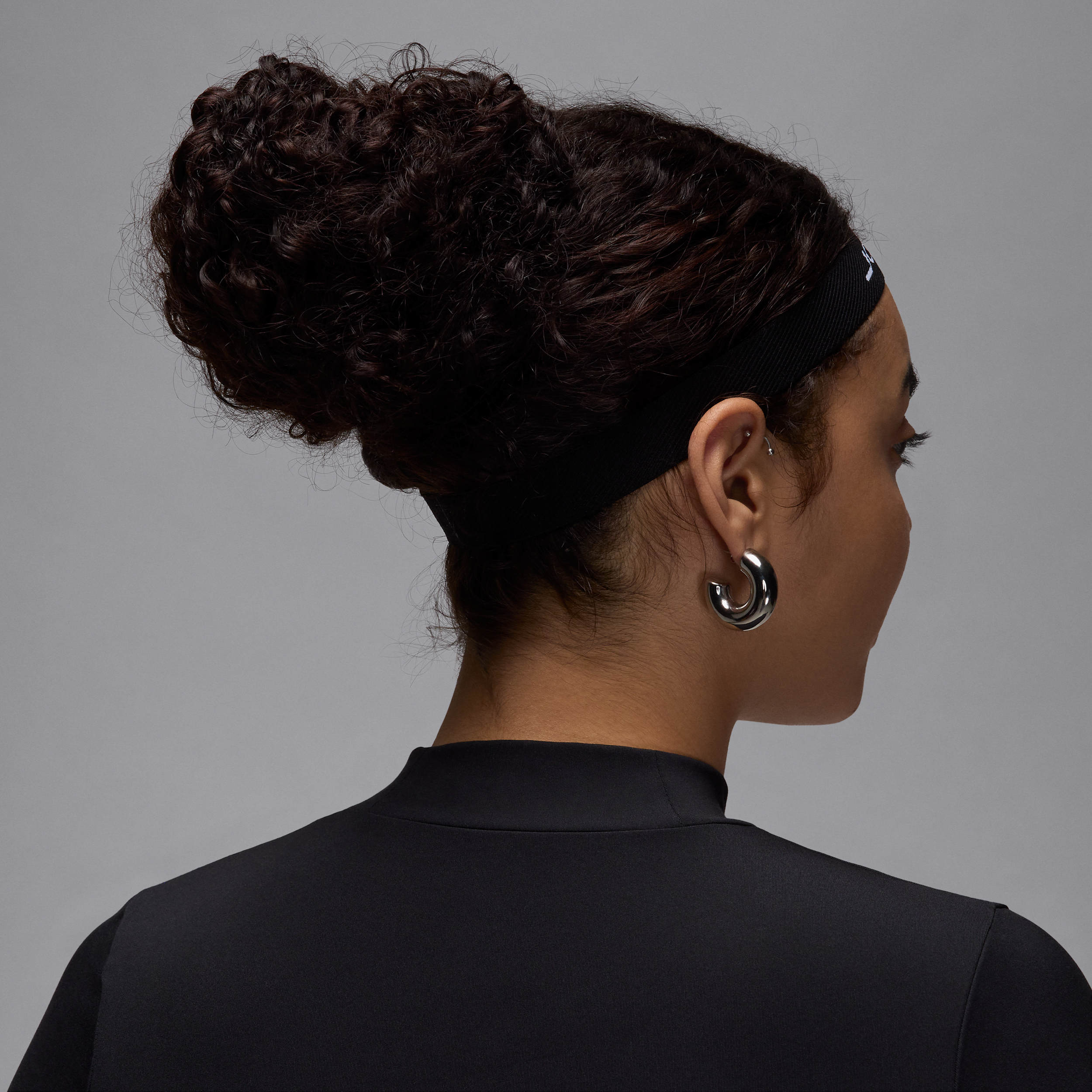 Thumbnail - Jordan Sport breite Stirnbänder (3er-Pack) - Schwarz