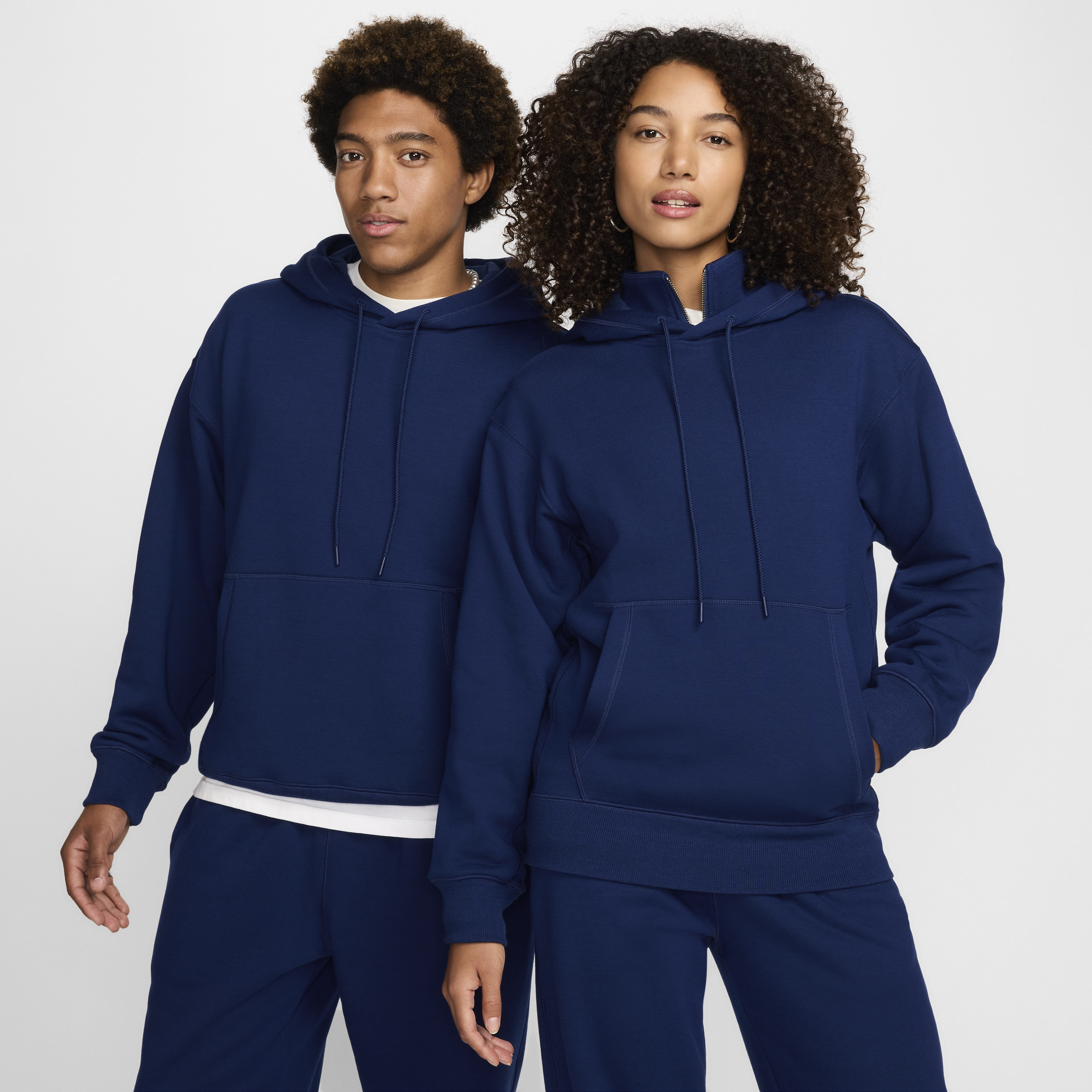 Nike Wool Classic hoodie Blauw