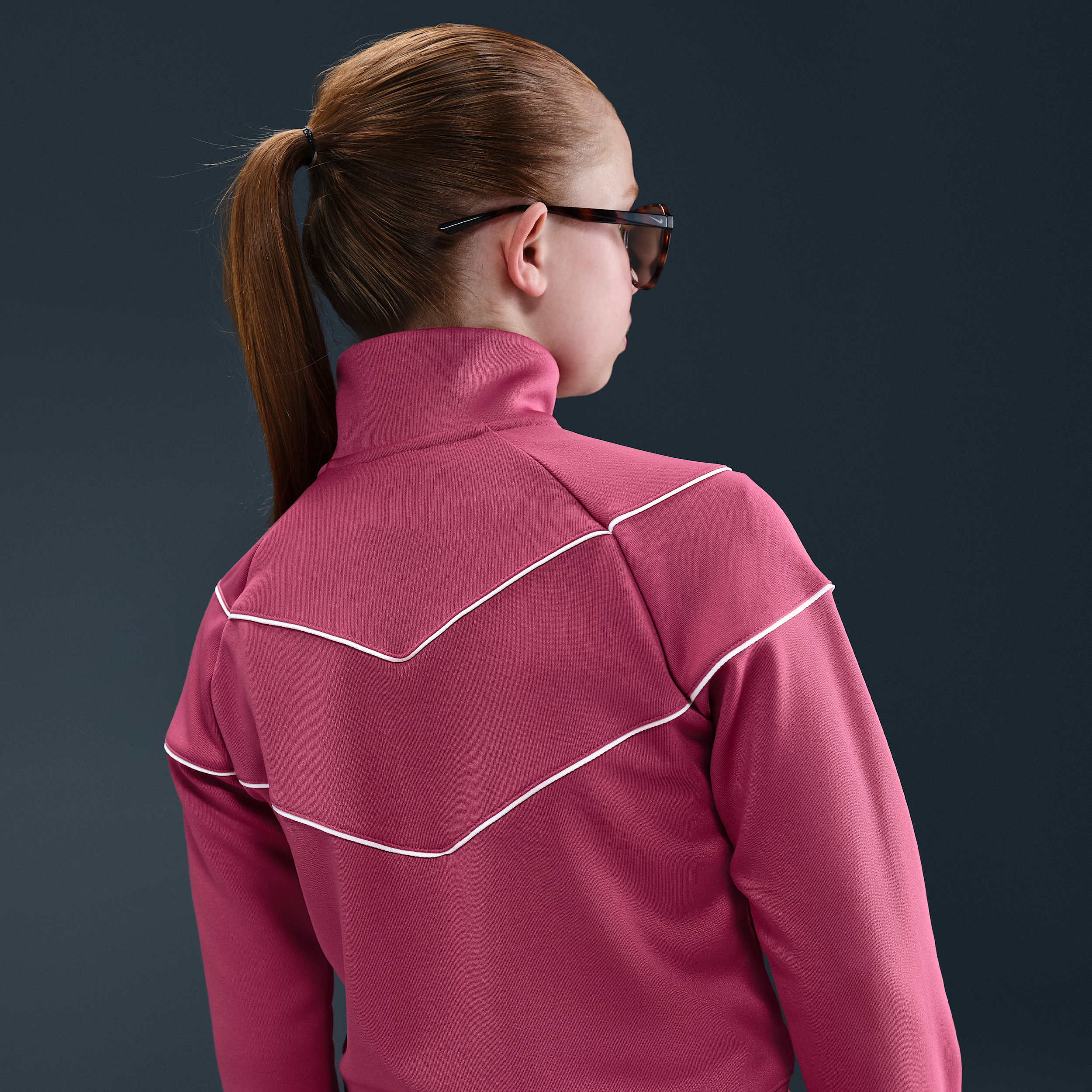 Thumbnail - Nike Sportswear Trainingsjacke aus Strickmaterial (ältere Kinder, Mädchen) - Lila