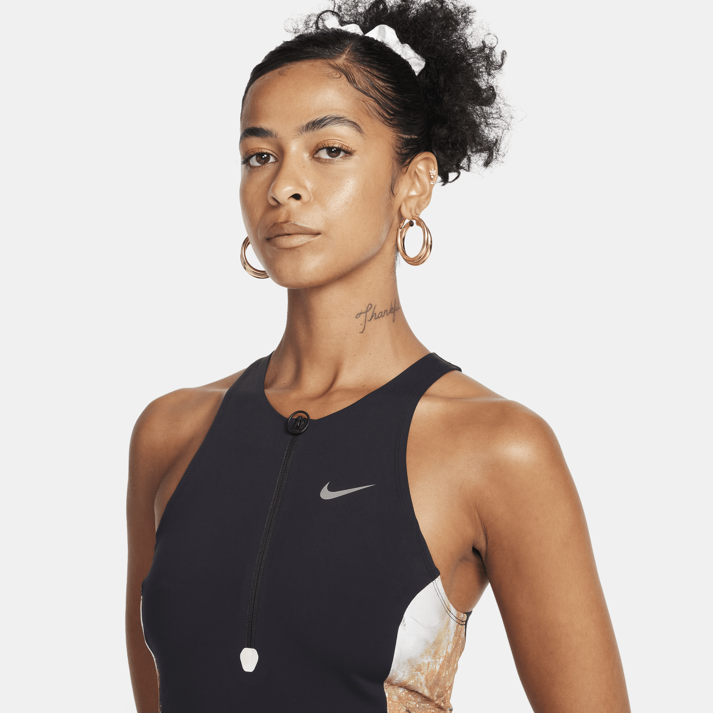 Nike NOCTA Run unitard voor dames Zwart