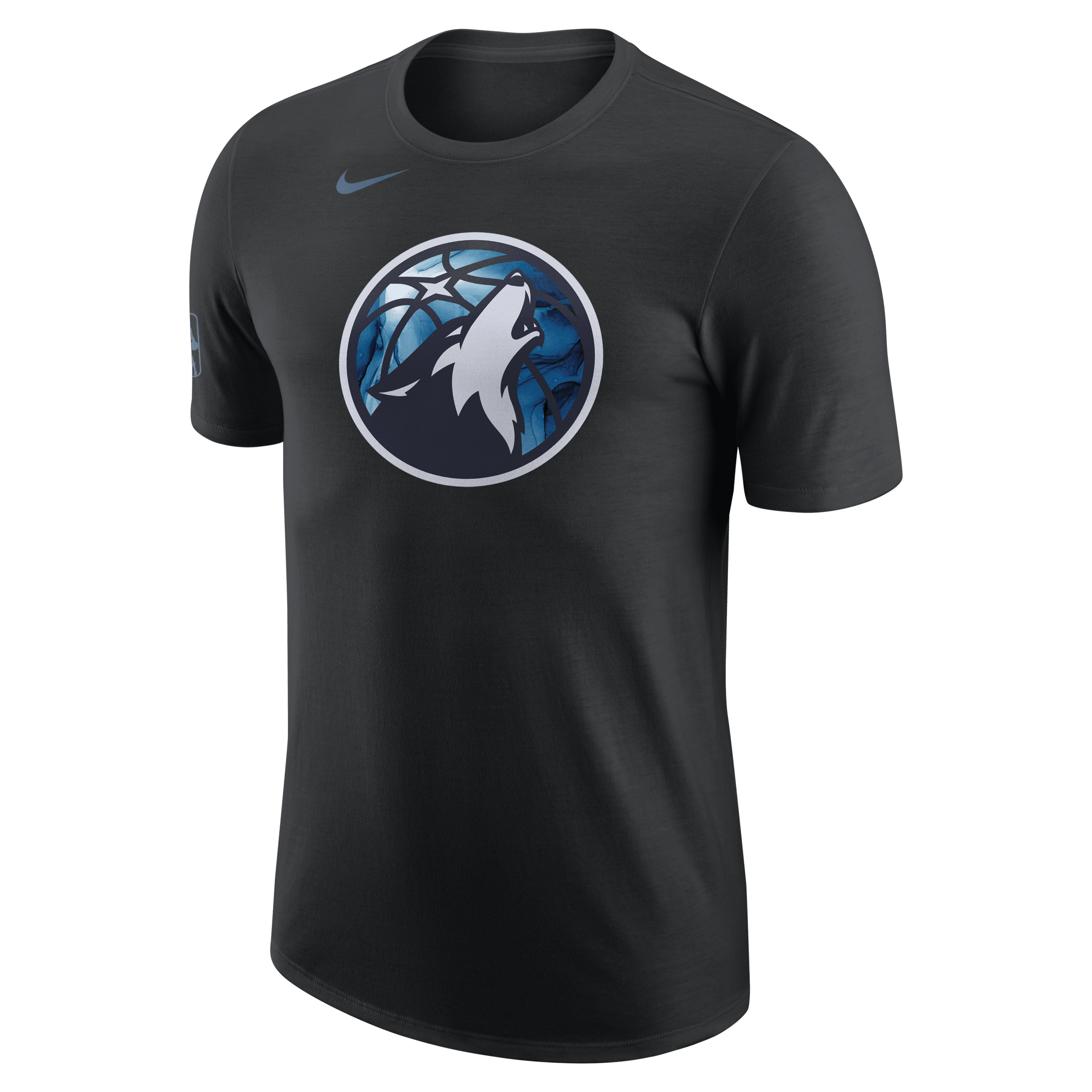 Nike Minnesota Timberwolves City Edition NBA-herenshirt Zwart