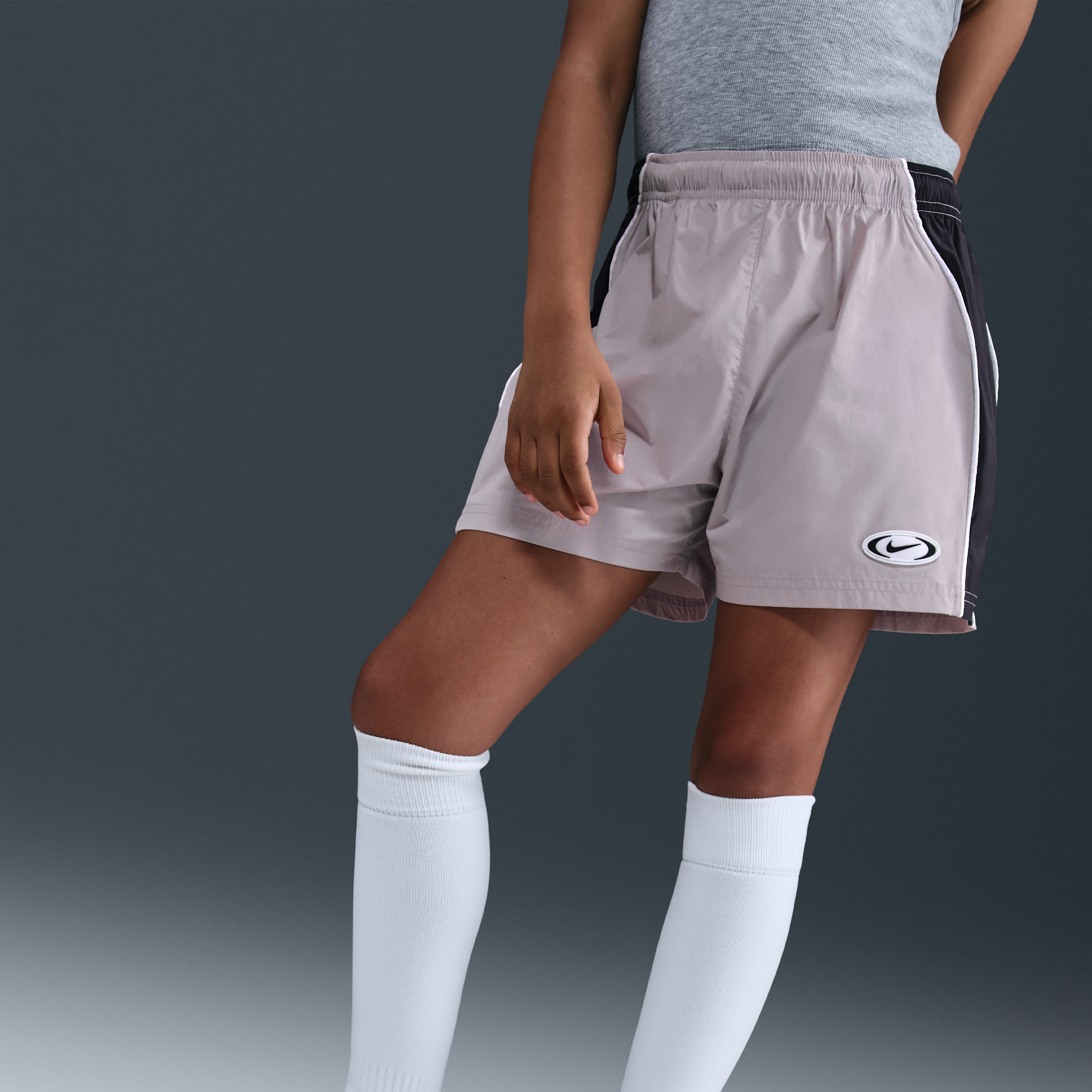 Thumbnail - Nike Sportswear Webshorts (Mädchen) - Lila