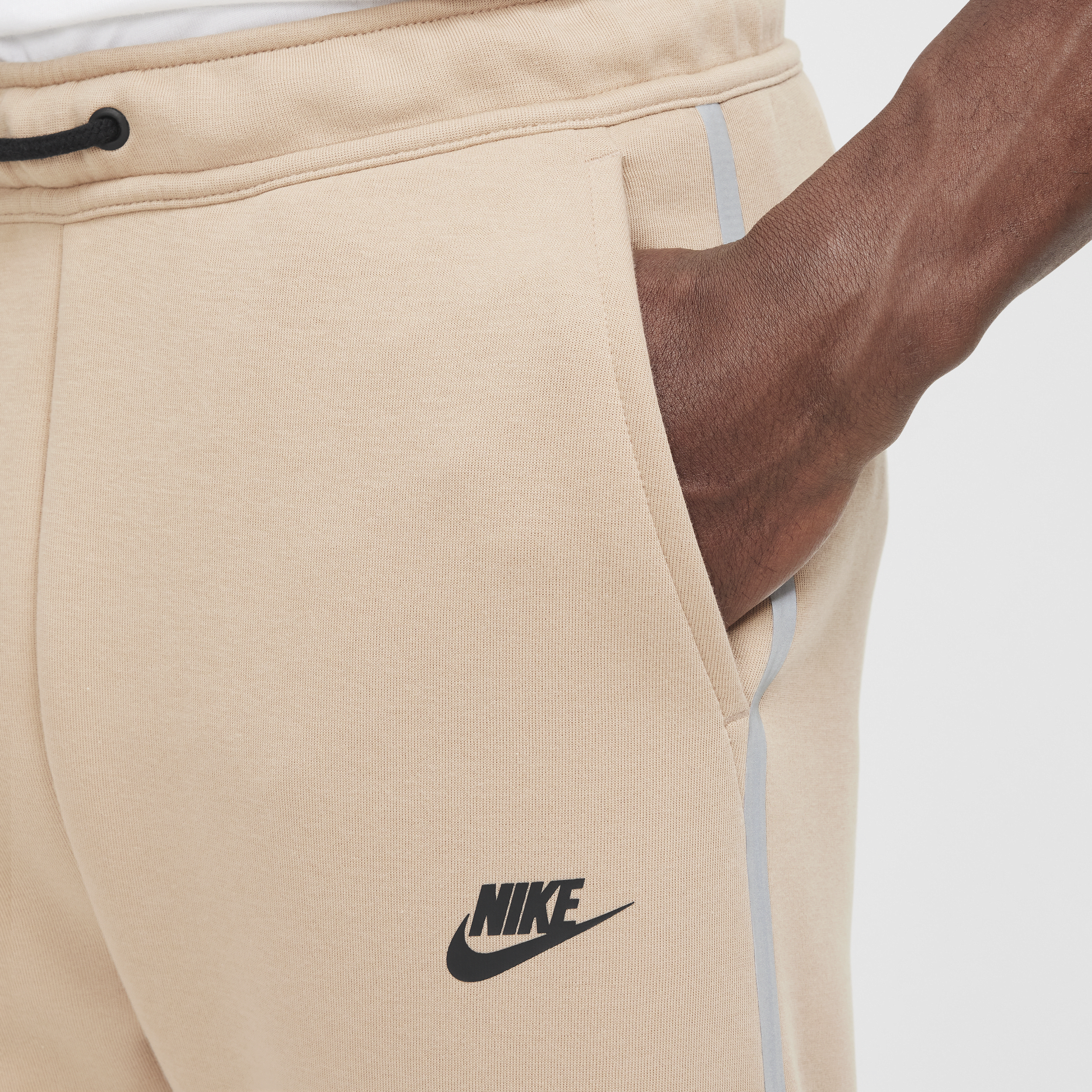 Pantalon de jogging en tissu Fleece Nike Tech pour homme - Marron