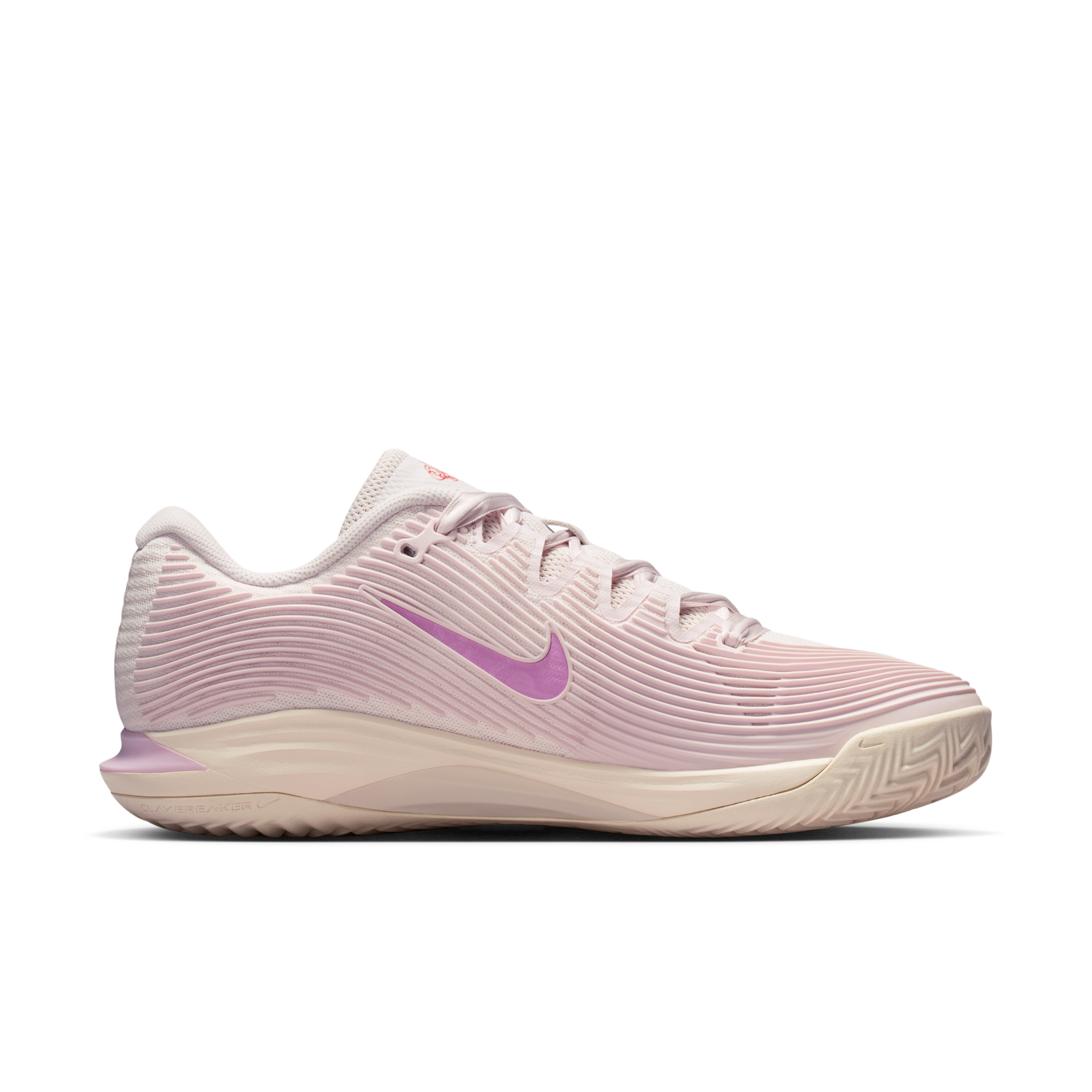 Nike Vapor 12 PRM-tennissko til grusbane til kvinder - Pink - IH1705-601